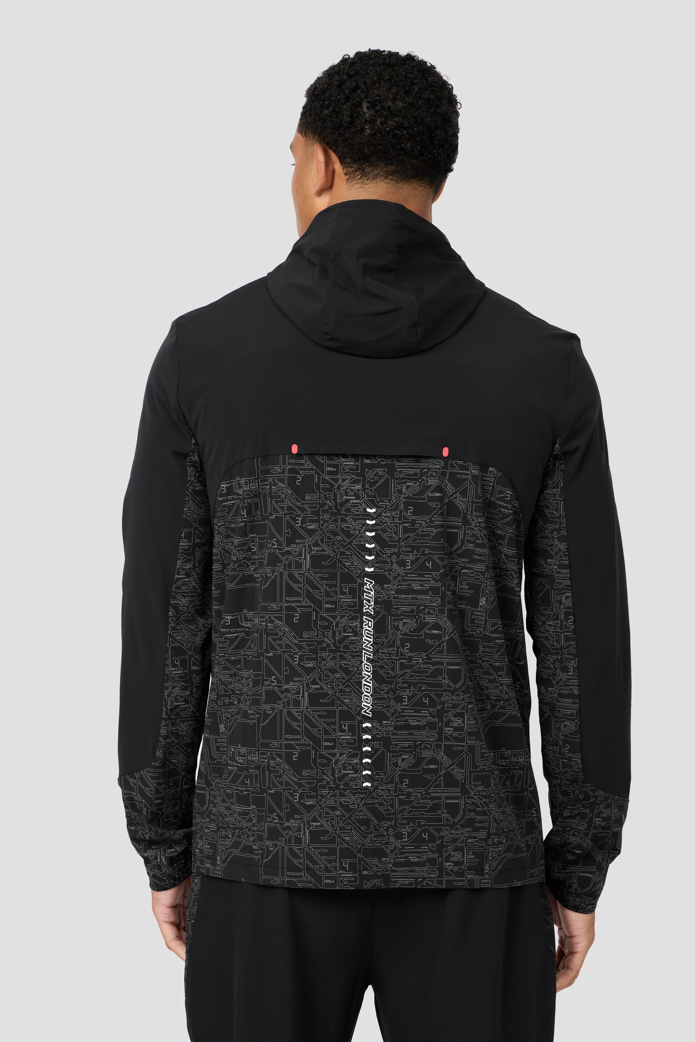 MTX Run City London Jacket - Black - Image 2