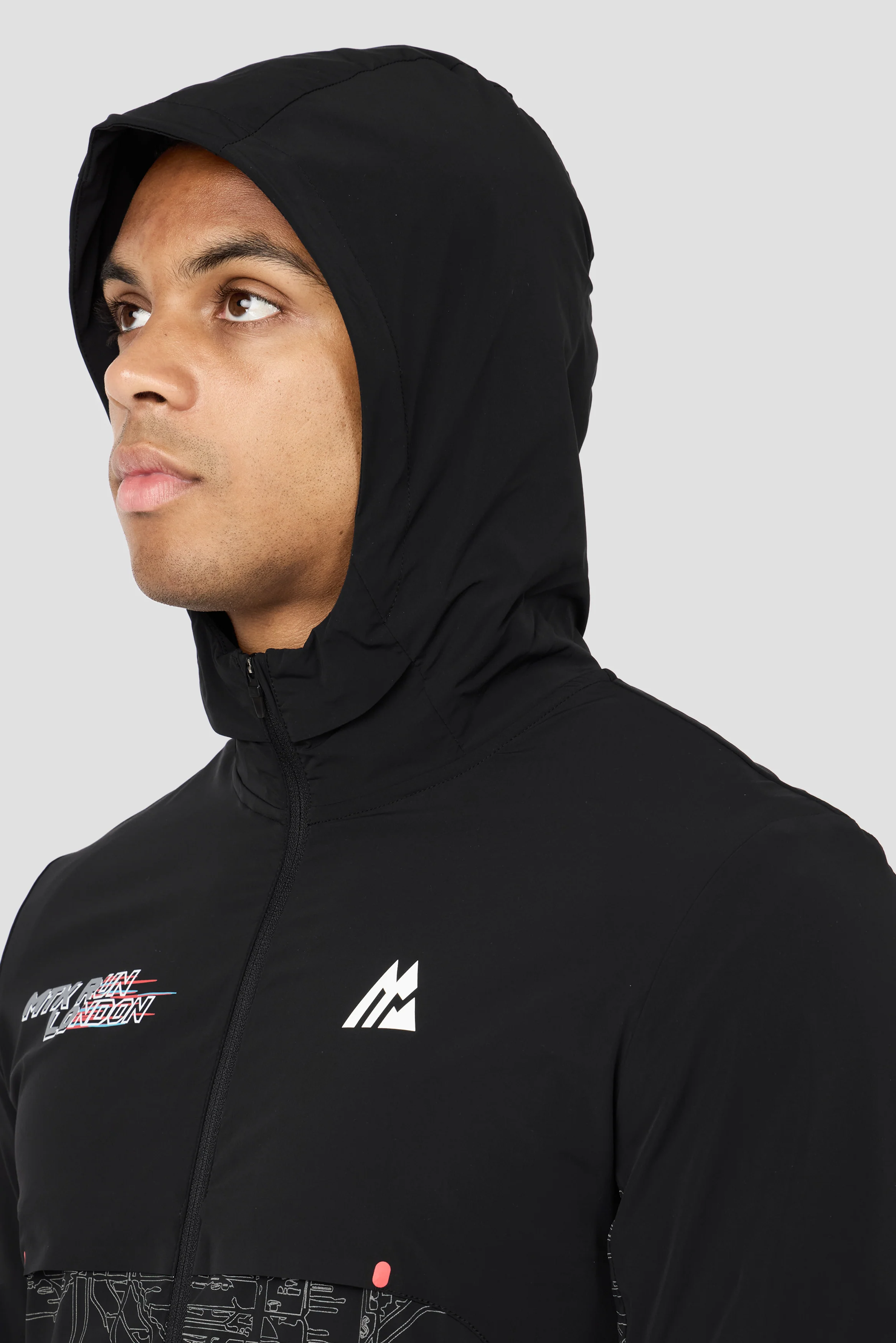 MTX Run City London Jacket - Black - Image 9