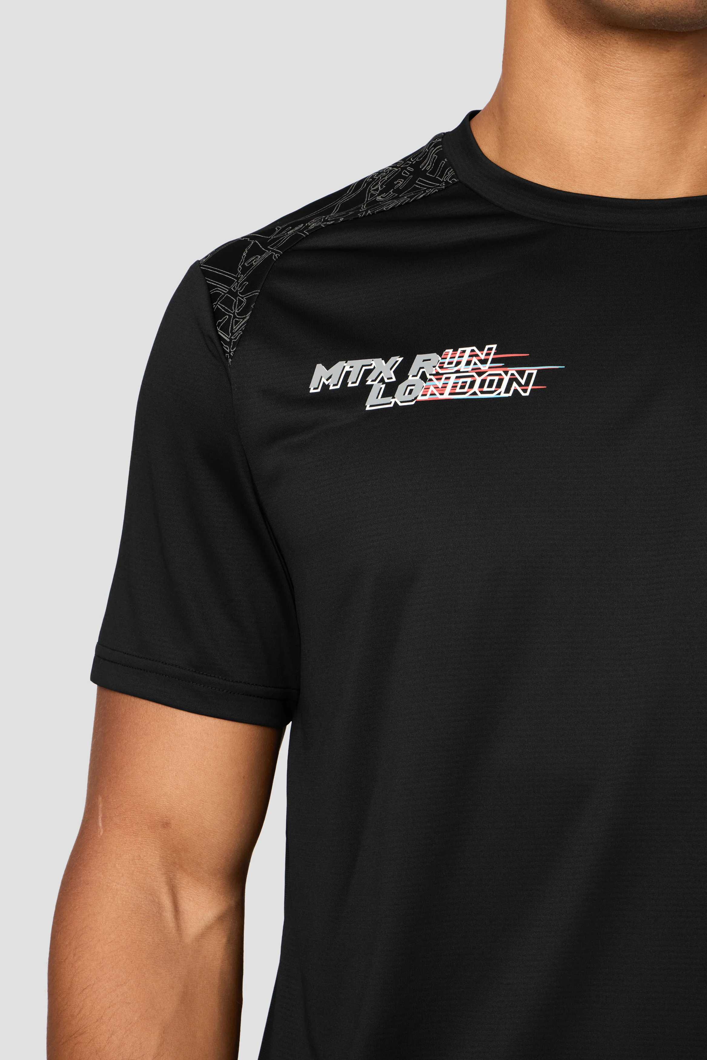 MTX Run City London T-Shirt - Black - Image 4