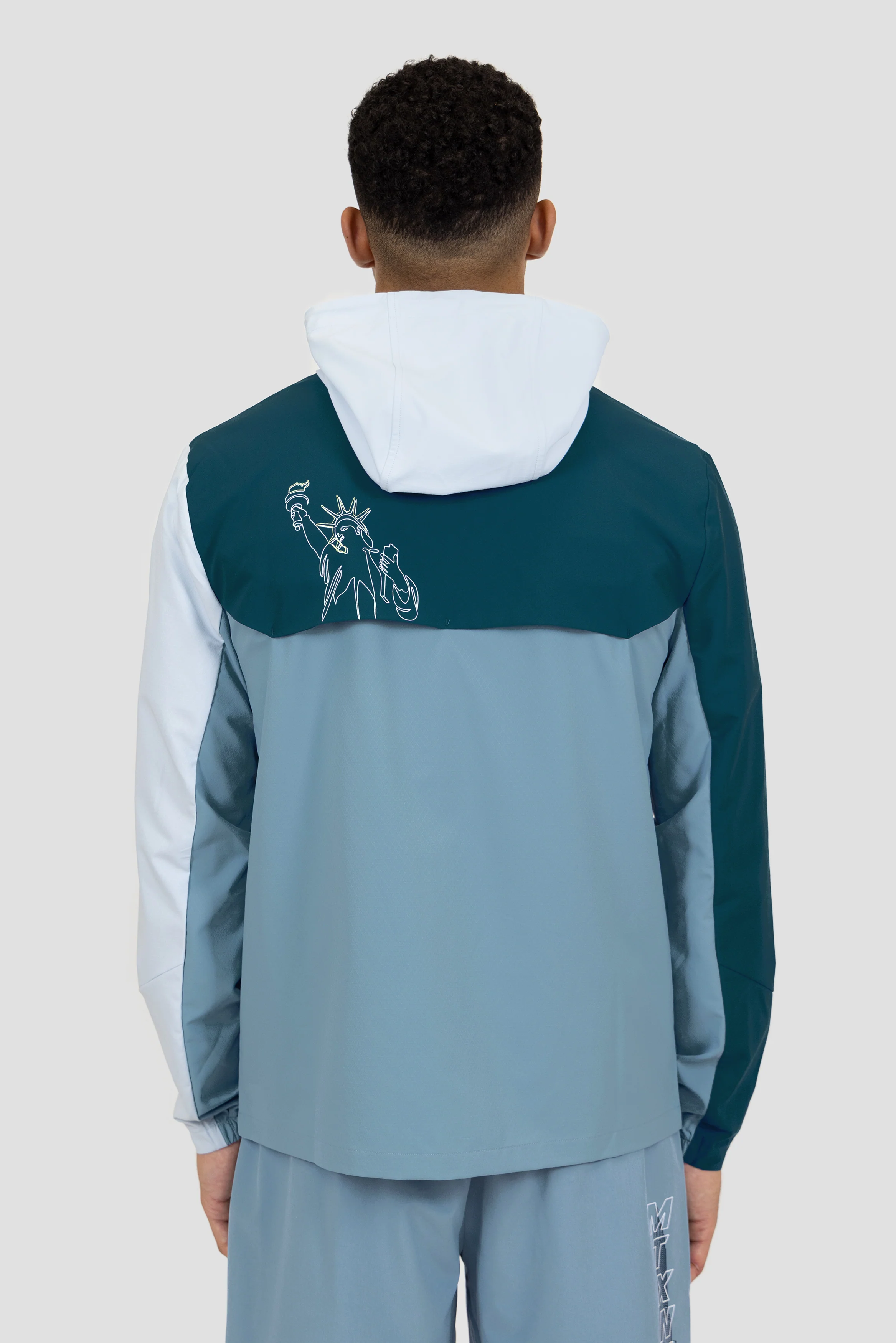 MTX Run City New York Jacket - Abyssal/Summer Mist/Slate Blue - Image 2