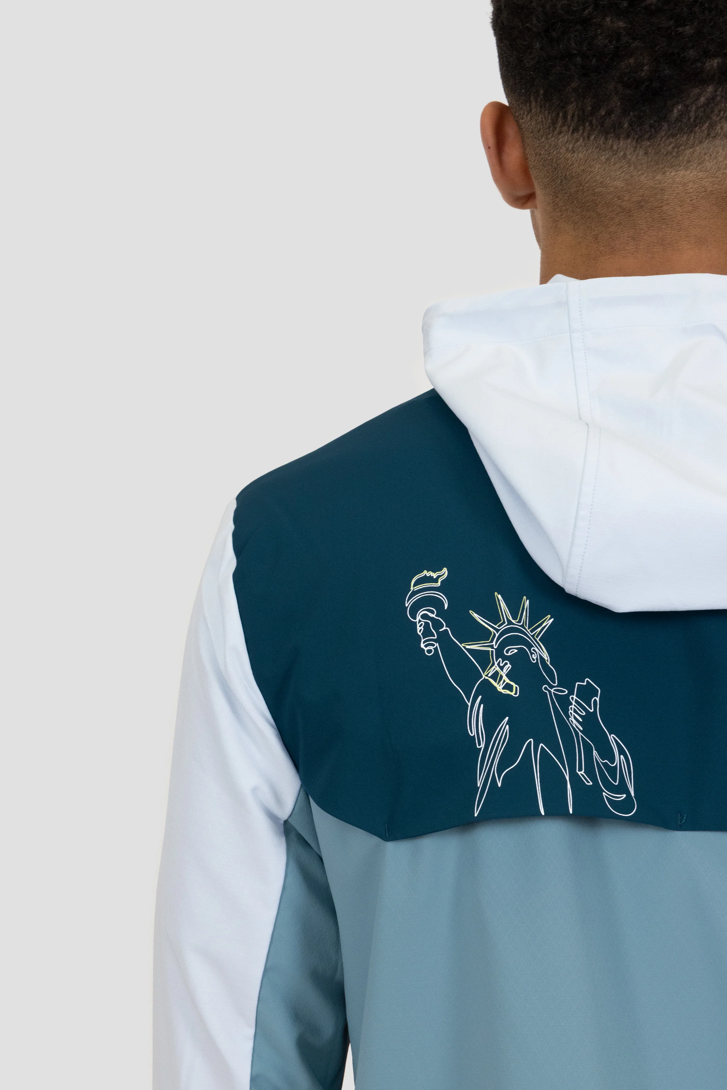 MTX Run City New York Jacket - Abyssal/Summer Mist/Slate Blue - Image 6