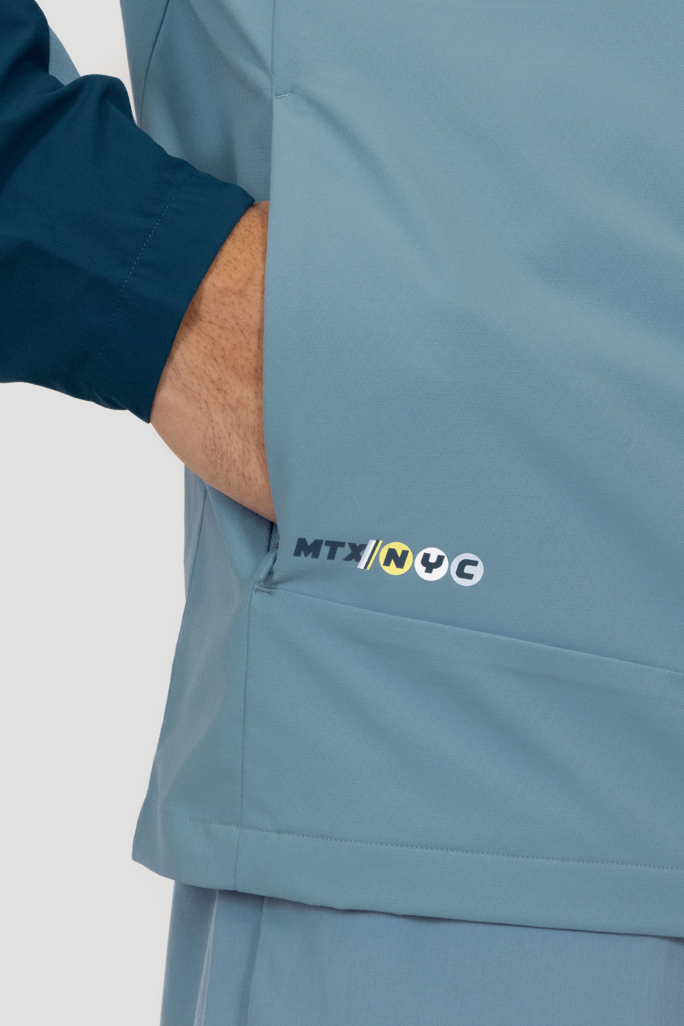MTX Run City New York Jacket - Abyssal/Summer Mist/Slate Blue - Image 7