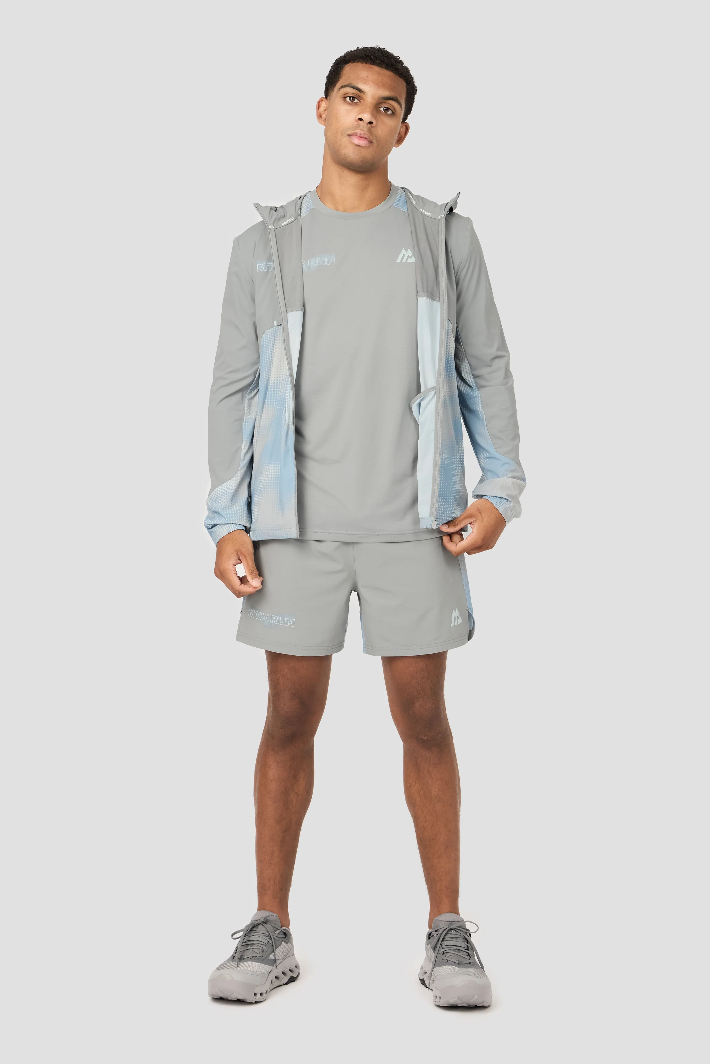 MTX Run Disperse T-Shirt  - Platinum Grey - Image 6
