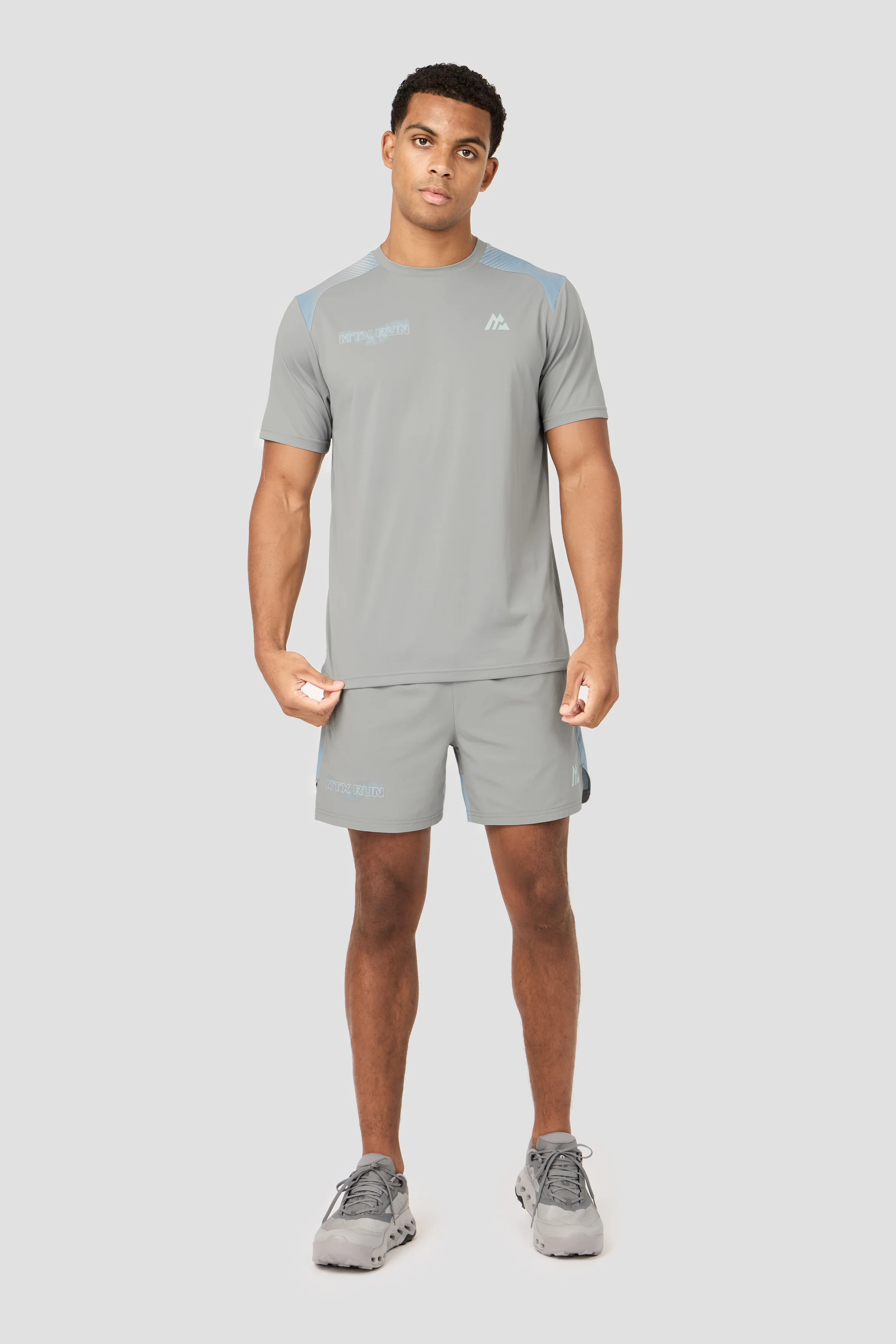 MTX Run Disperse T-Shirt  - Platinum Grey - Image 7