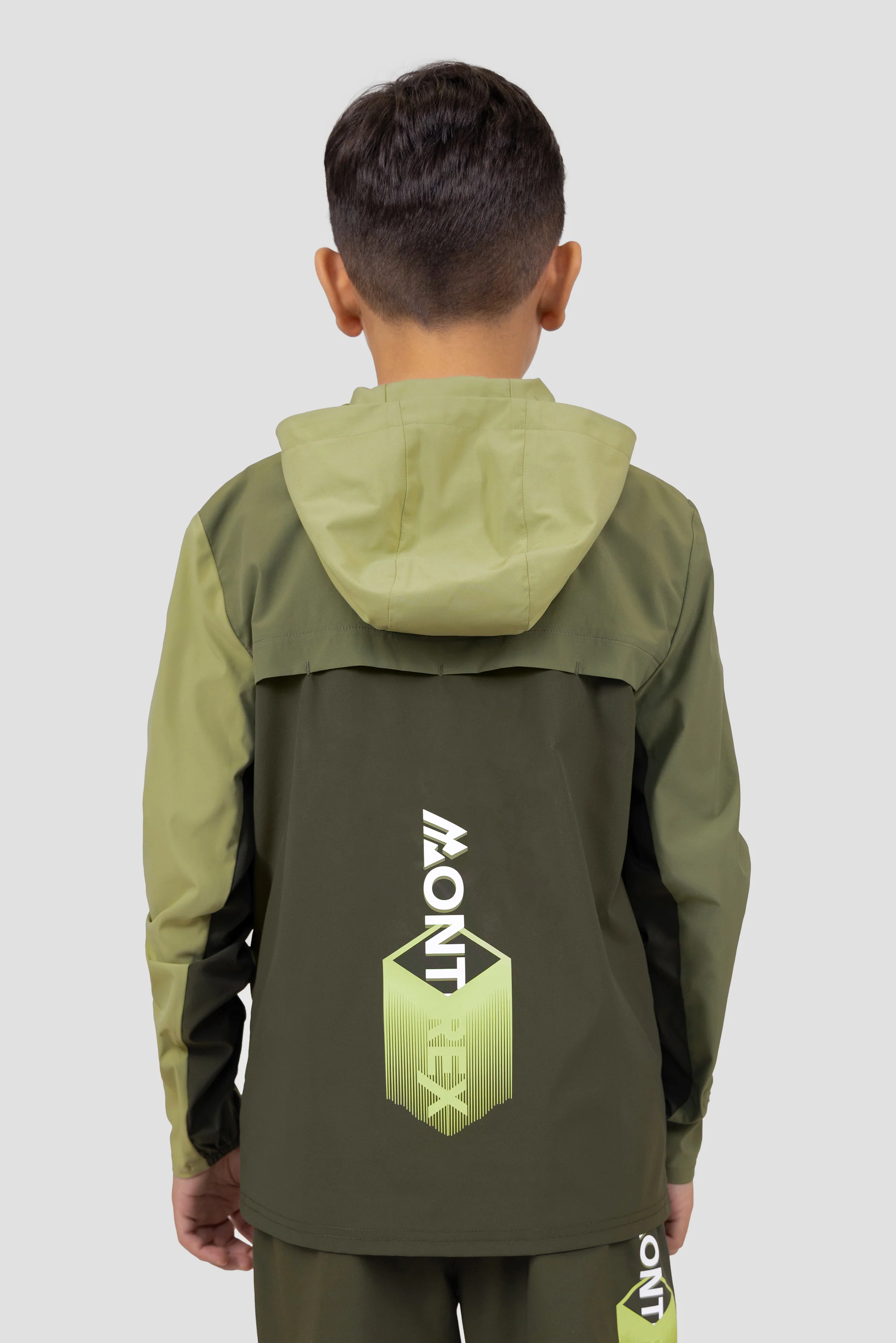 Boys MTX Run Jacket - Elm/Eden/Orchard - Image 2