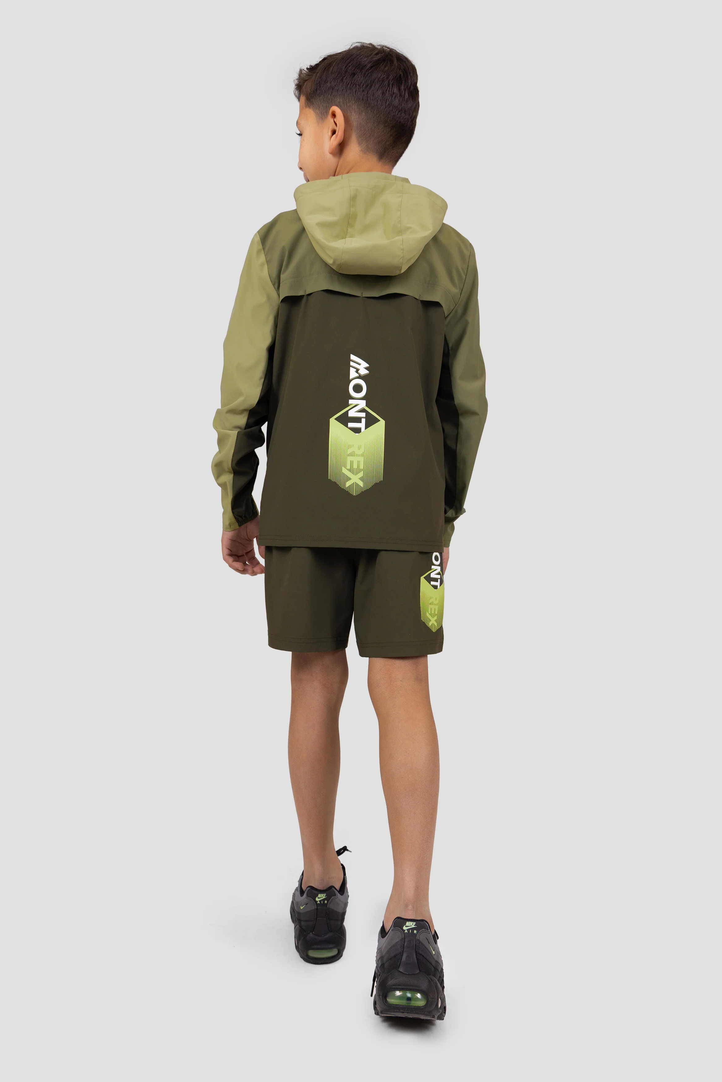 Boys MTX Run Jacket - Elm/Eden/Orchard - Image 4