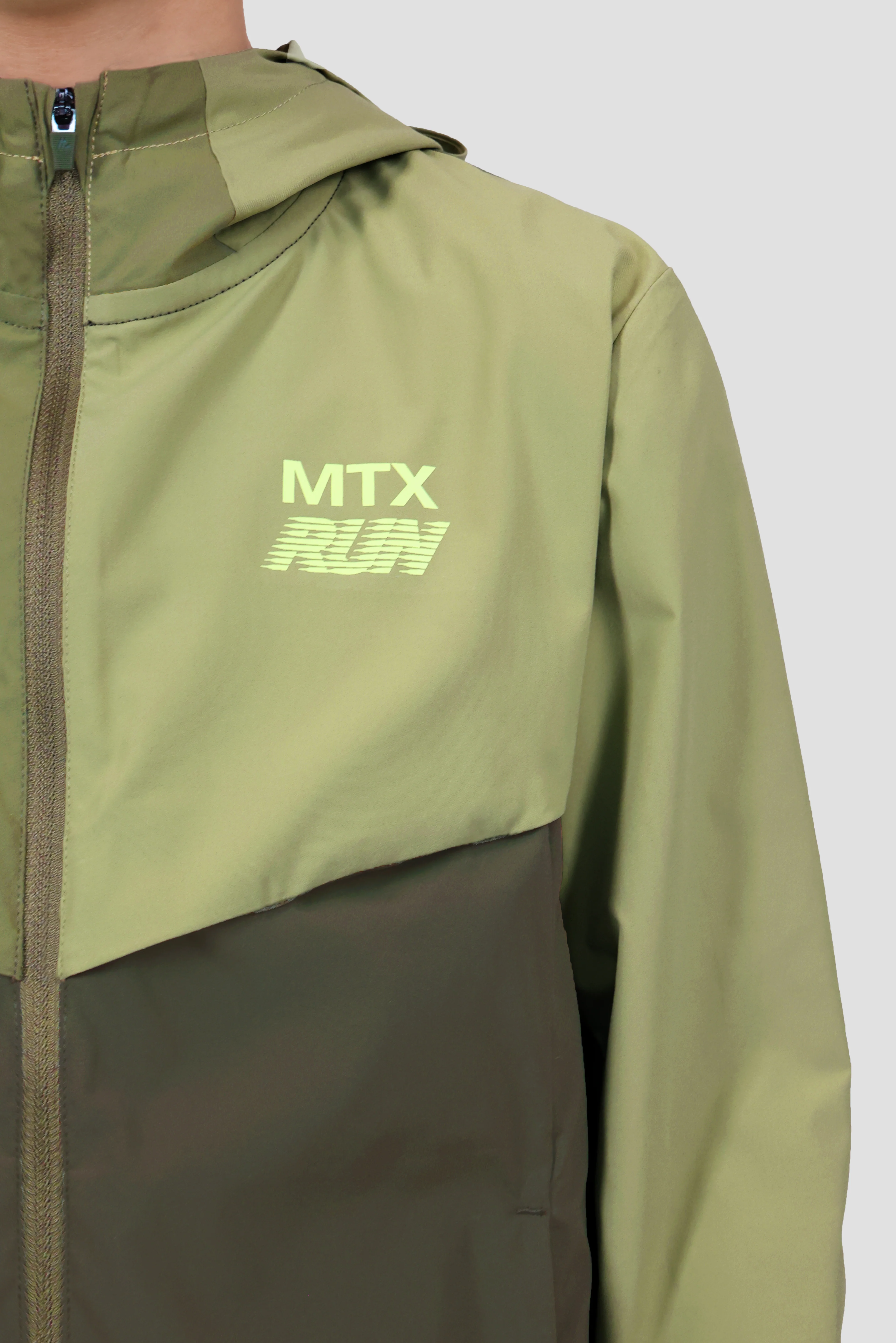 Boys MTX Run Jacket - Elm/Eden/Orchard - Image 6