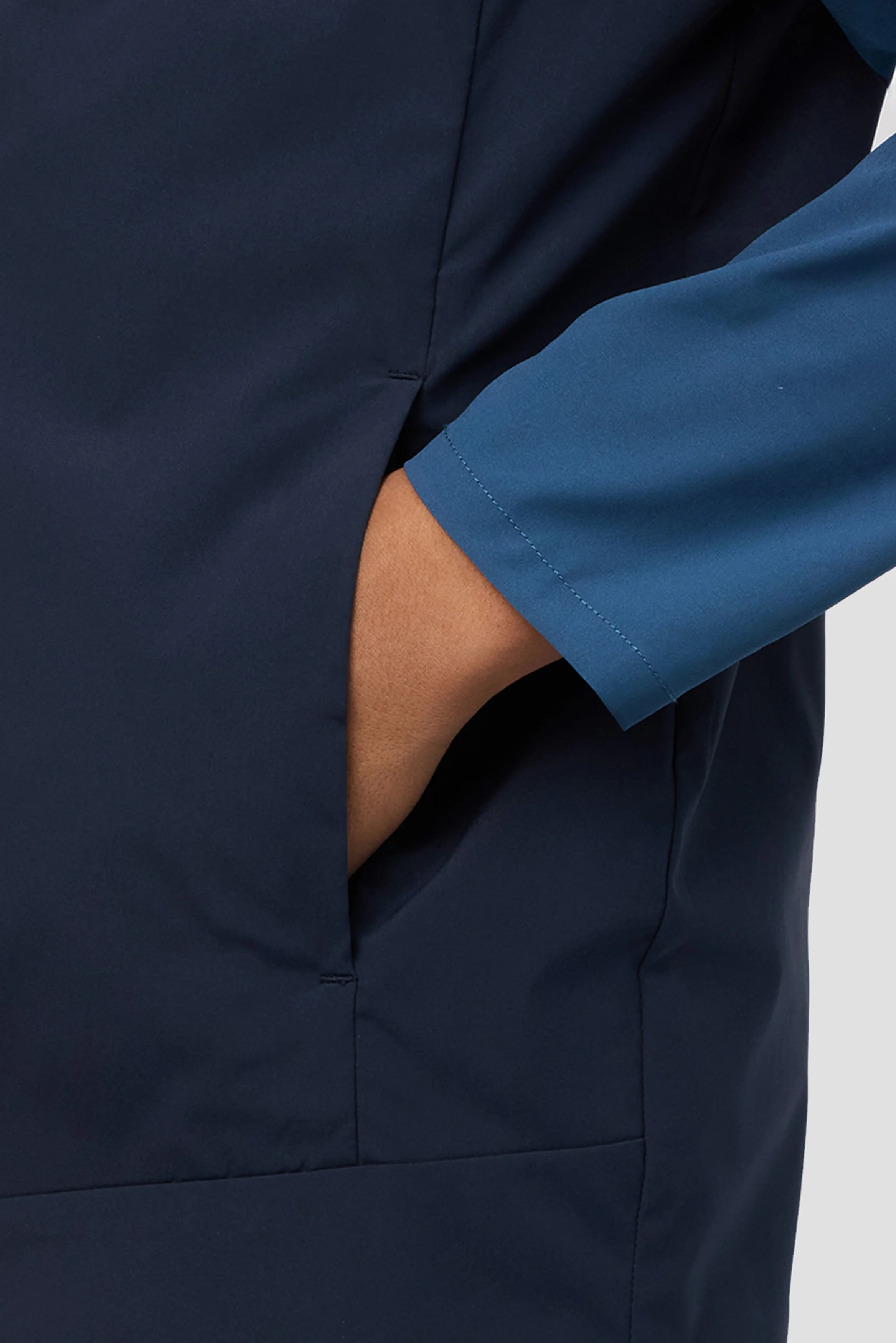 Boys MTX Run Jacket - Midnight Blue/Naval/Hazard - Image 5