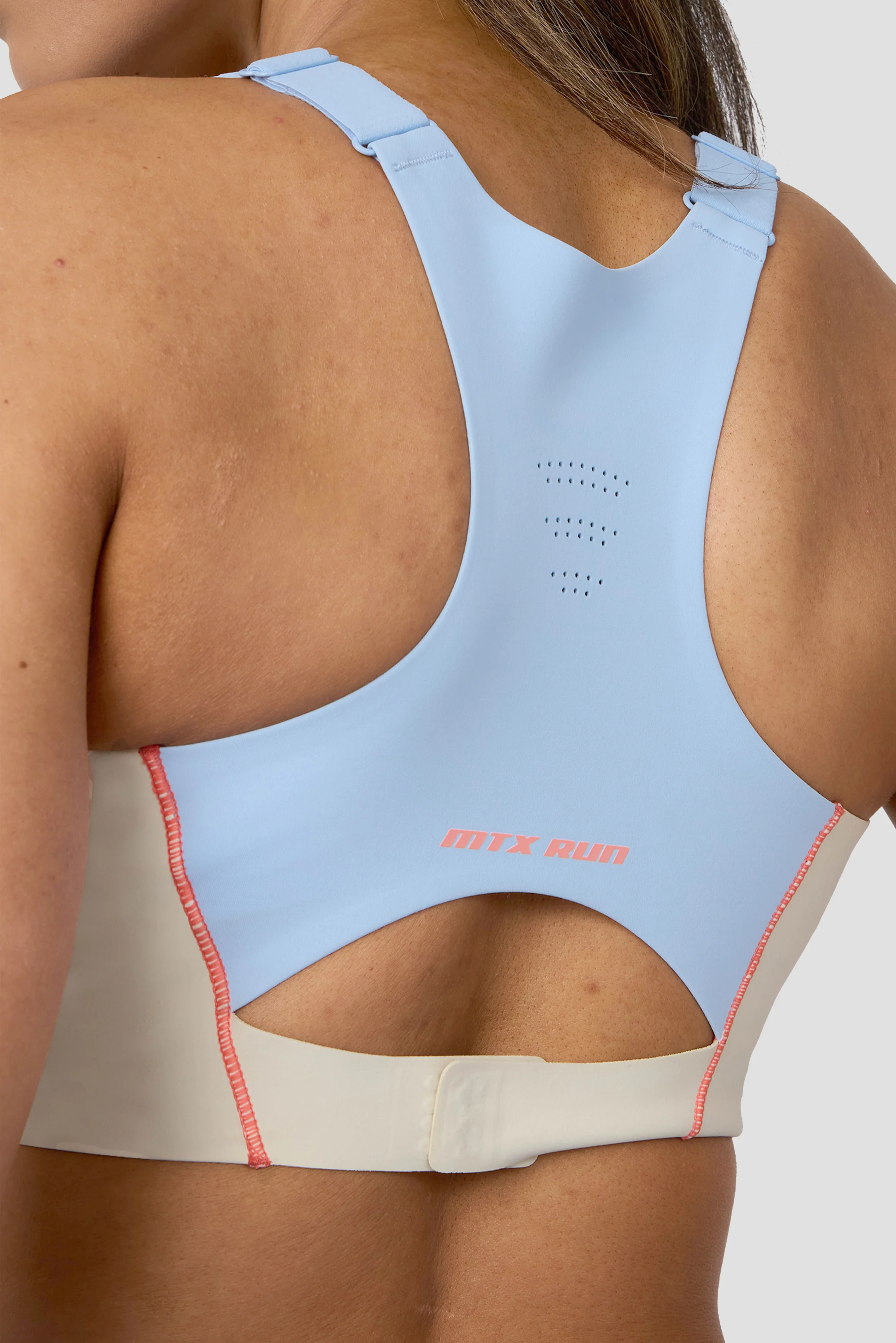 MTX Run Switch Bra - Blissful Blue/Vanilla Foam - Image 4
