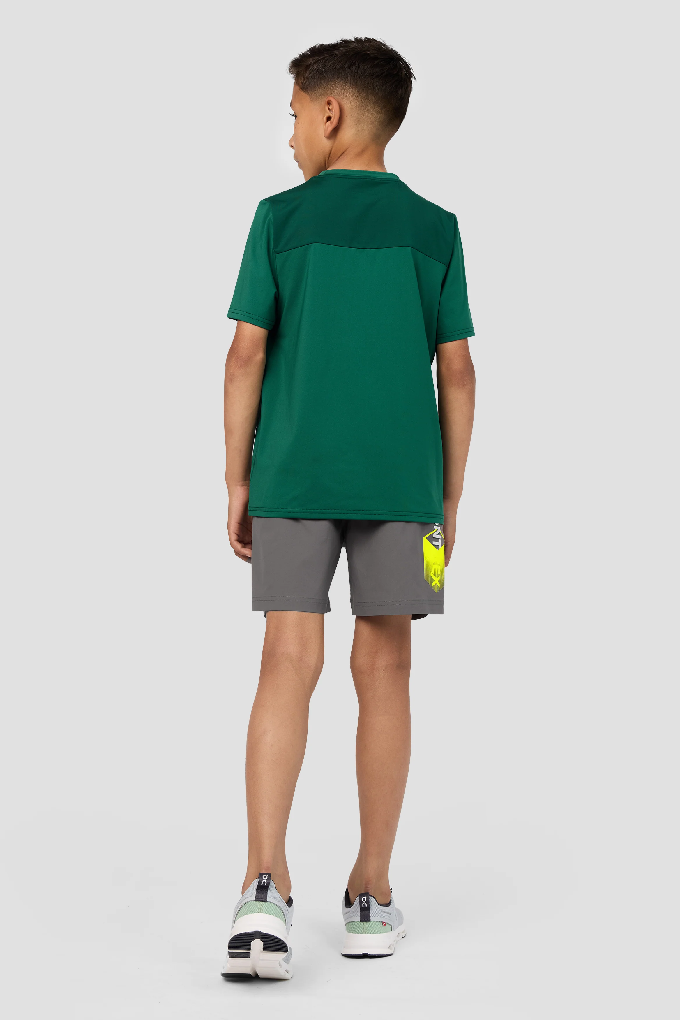 Boys MTX Run T-Shirt - Sherwood/Evergreen - Image 4