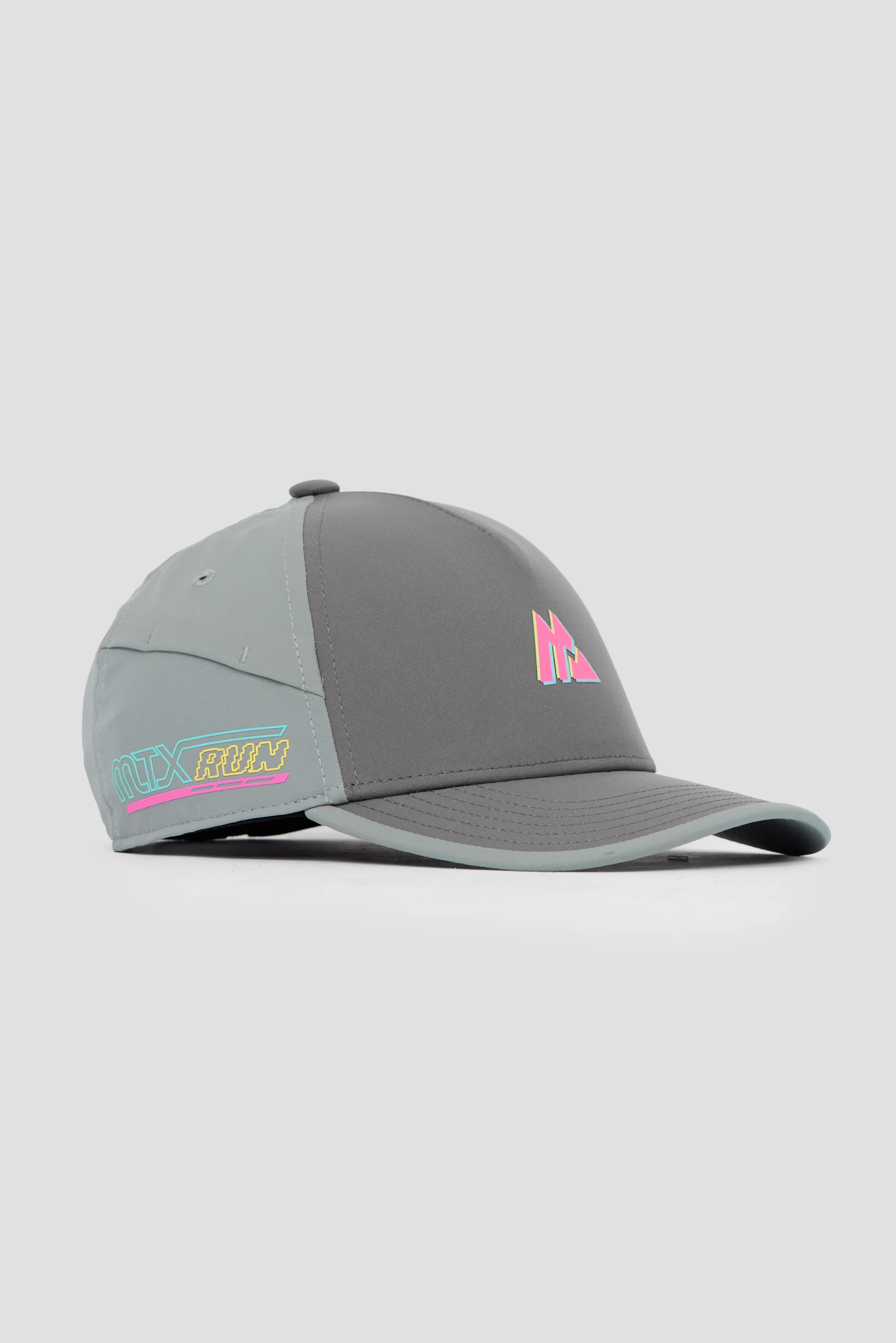 Junior MTX Run Turbo Cap - Cement Grey/Platinum Grey - Image 2