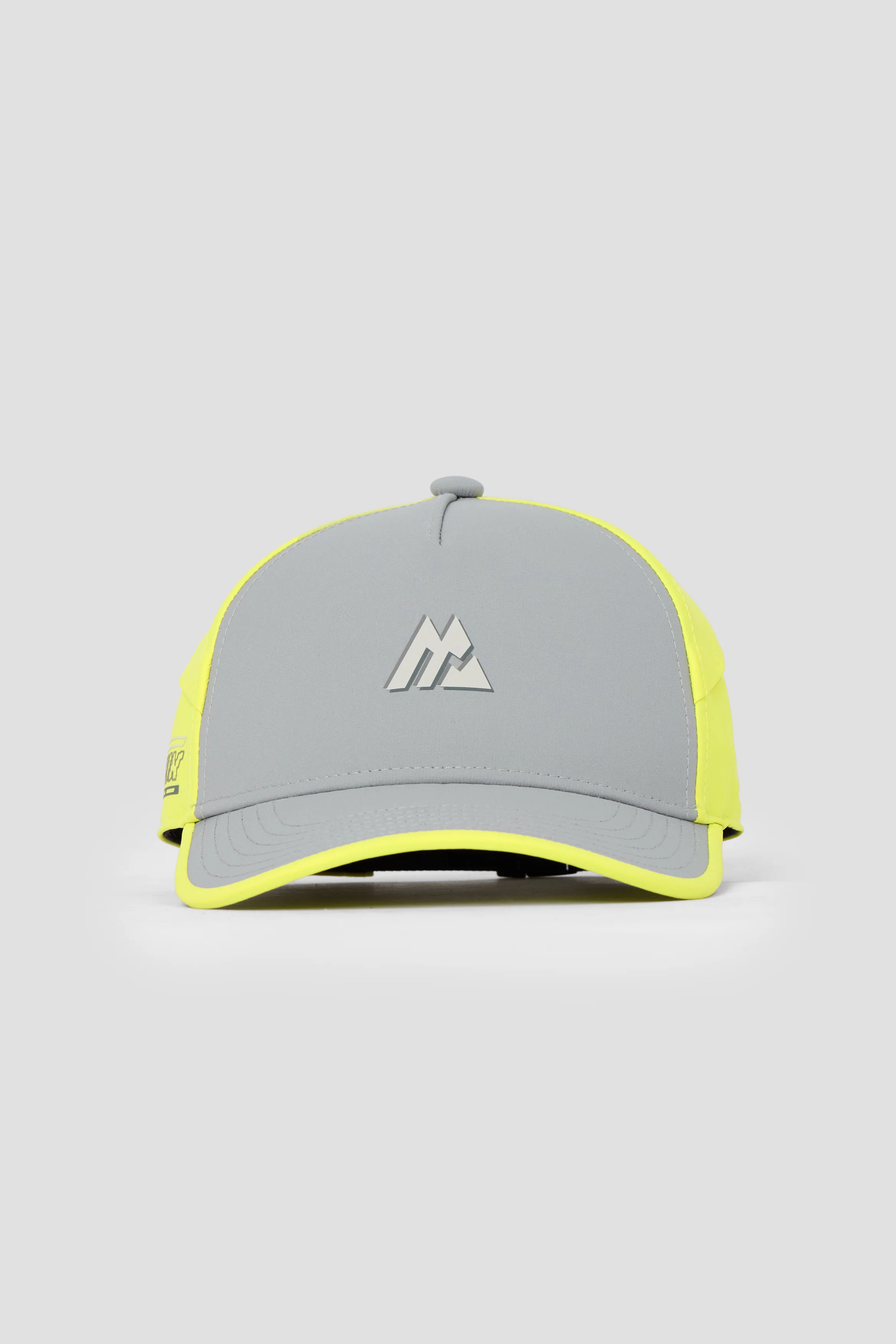 Junior MTX Run Turbo Cap - Platinum Grey/Electric Lime - Image 4