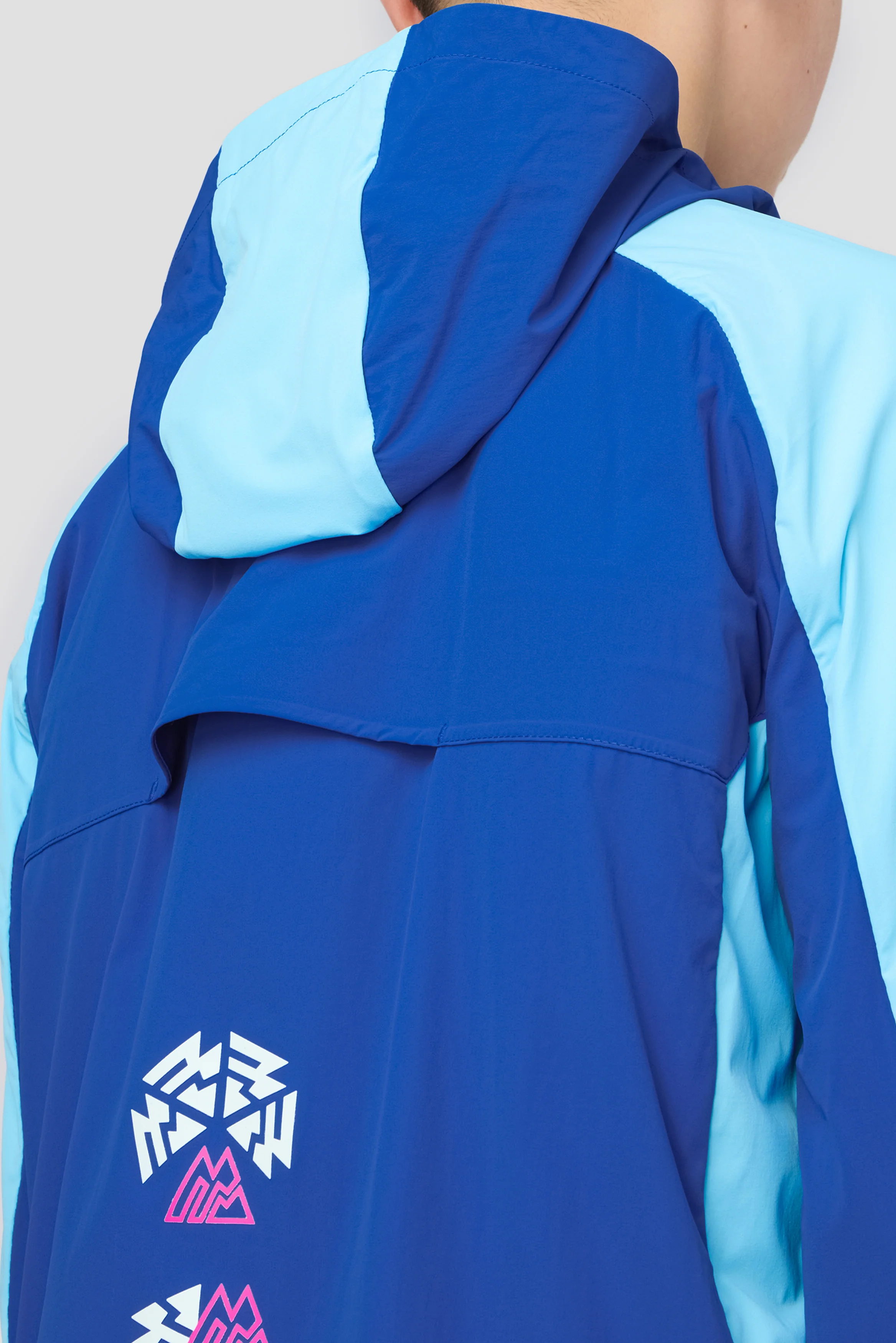 Boys MTX Run Turbo Jacket - Cobalt/Neon Sky - Image 7