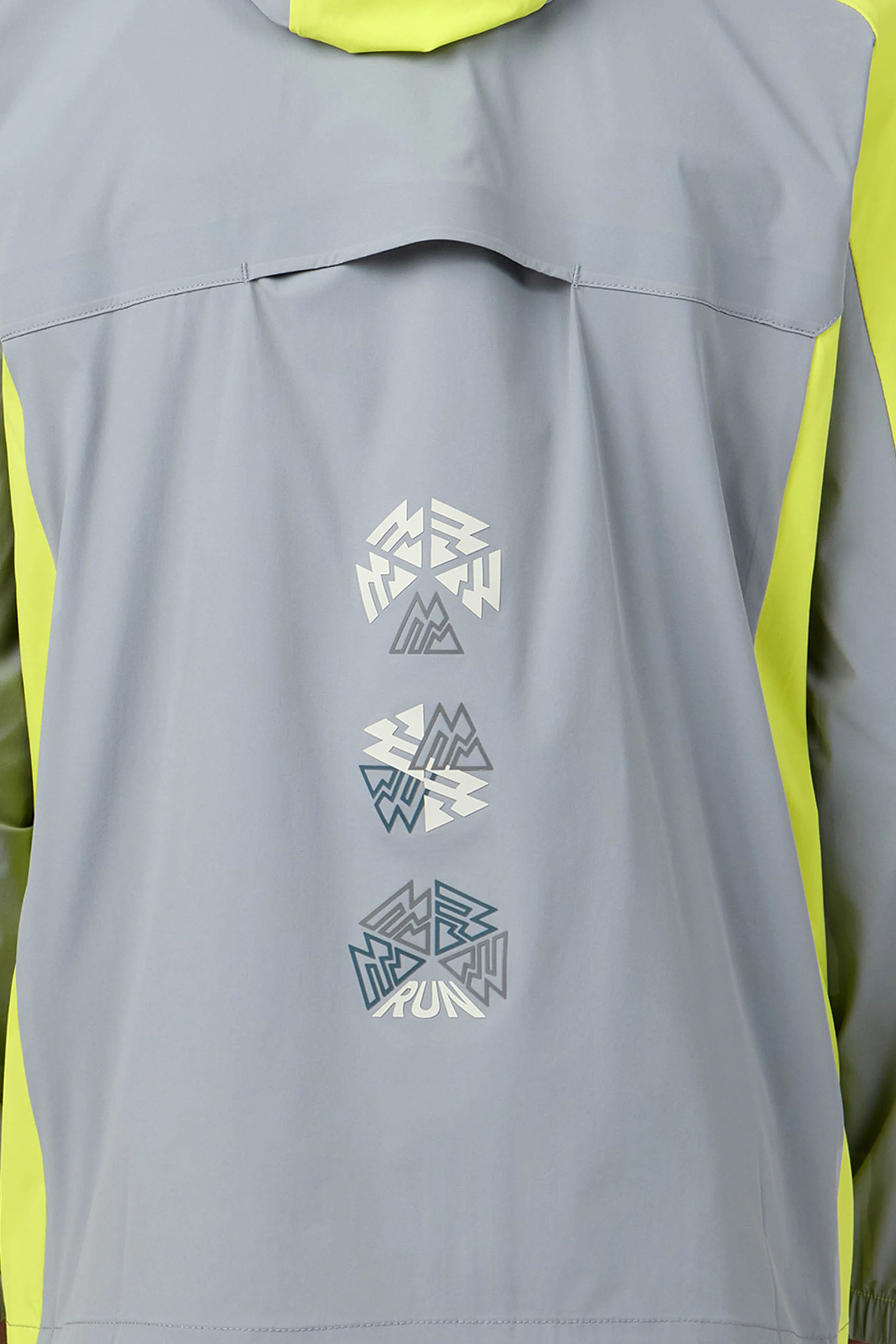 Boys MTX Run Turbo Jacket - Platinum Grey/Electric Lime - Image 6