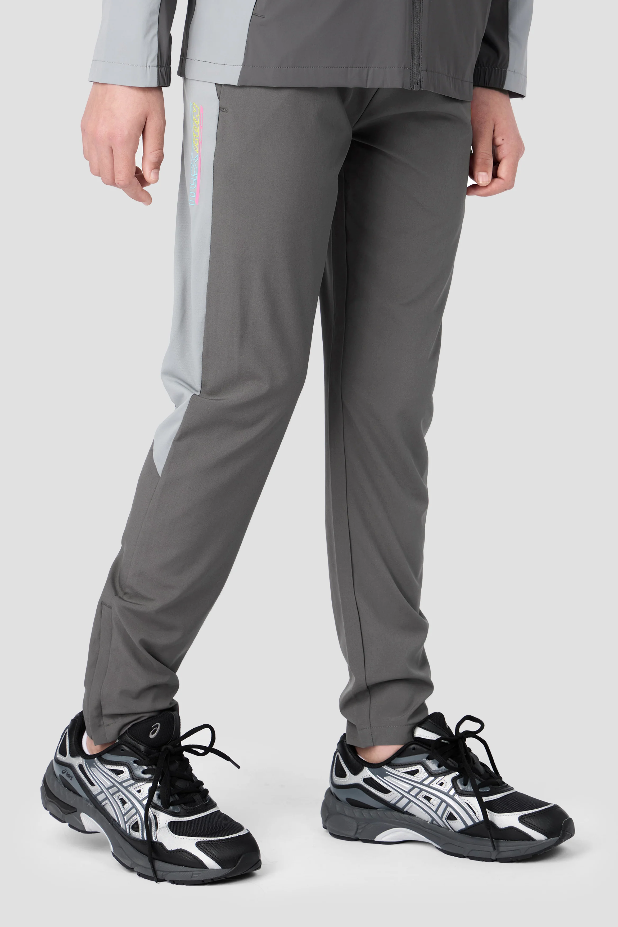 Boys MTX Run Turbo Pant - Cement Grey/Platinum Grey - Image 2