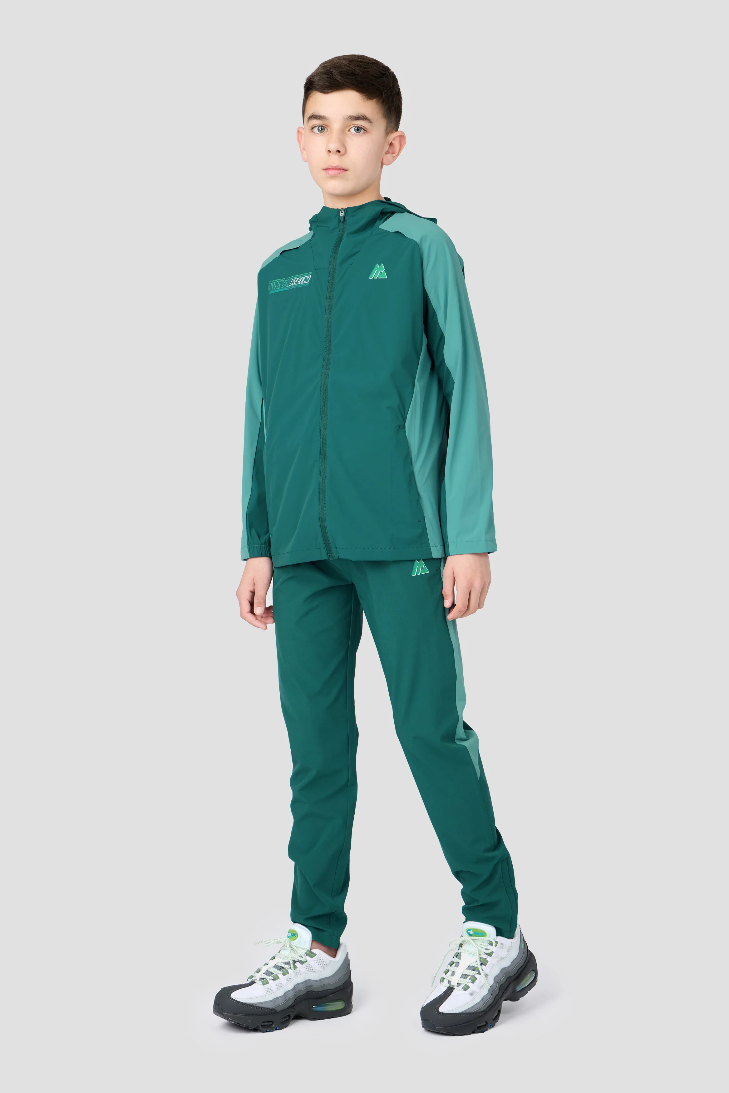 Boys MTX Run Turbo Pant - Ocean Abyss/Steel Teal - Image 3