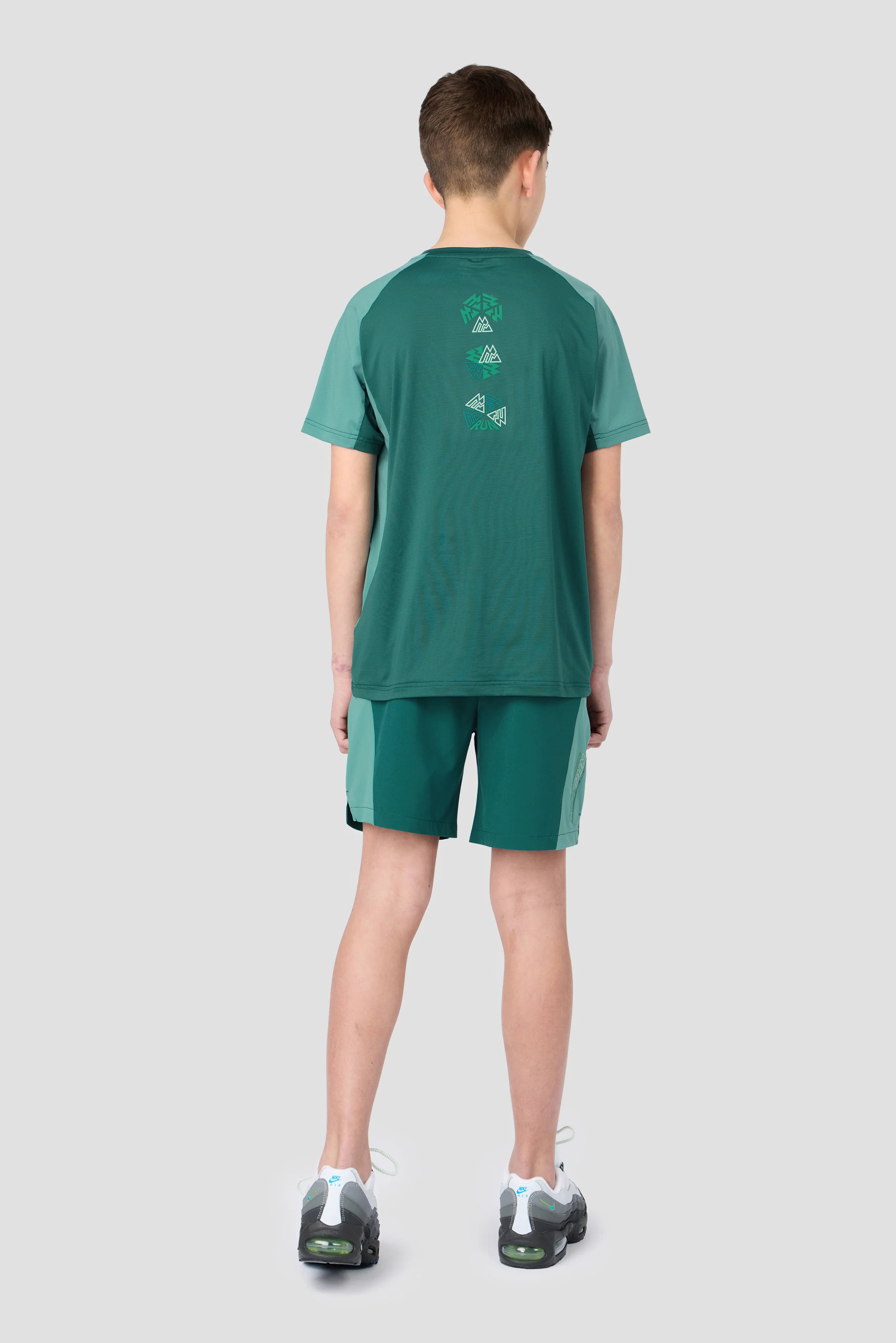 Boys MTX Run Turbo Short - Ocean Abyss/Steel Teal - Image 4