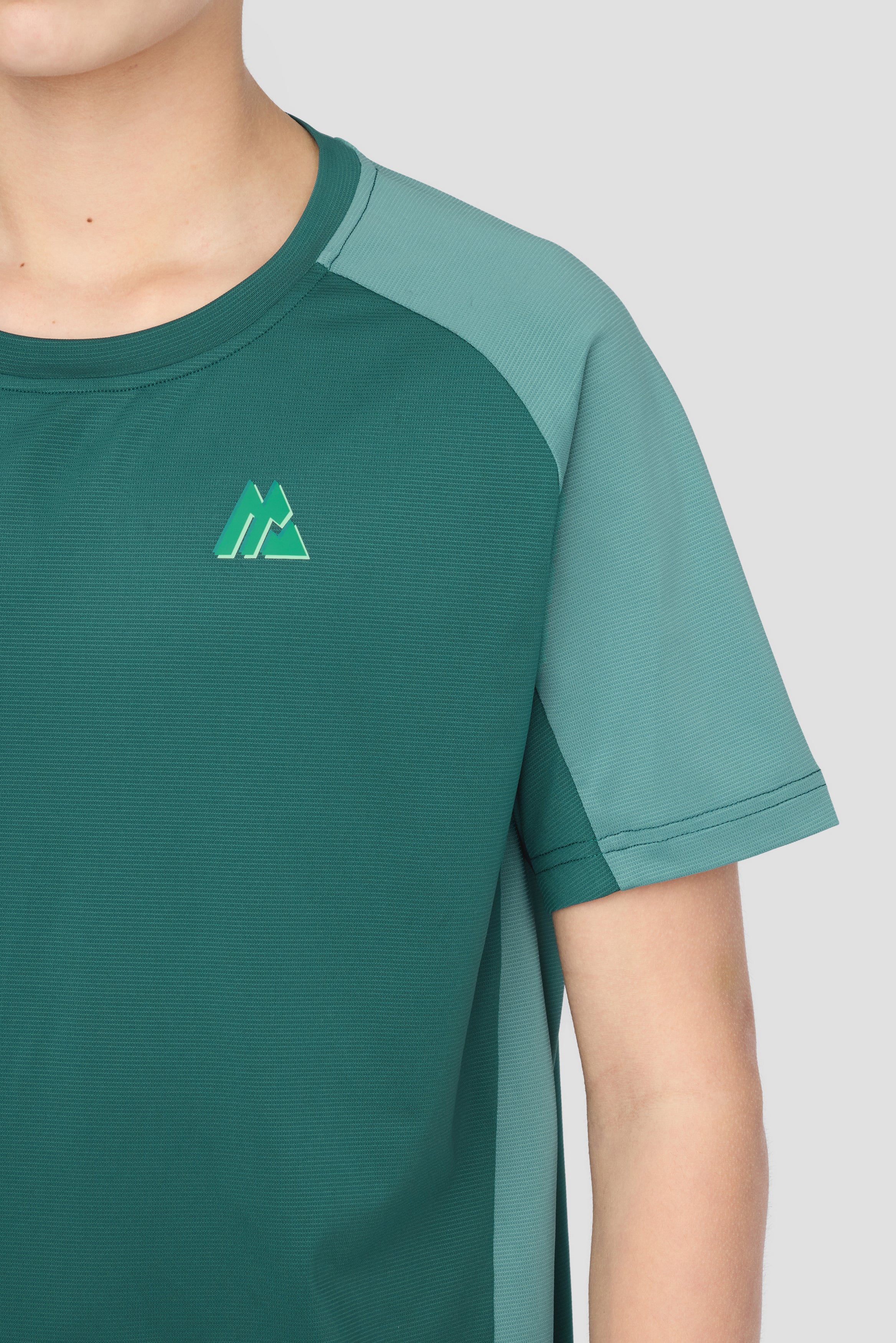 Boys MTX Run Turbo T-Shirt - Ocean Abyss/Steel Teal - Image 3