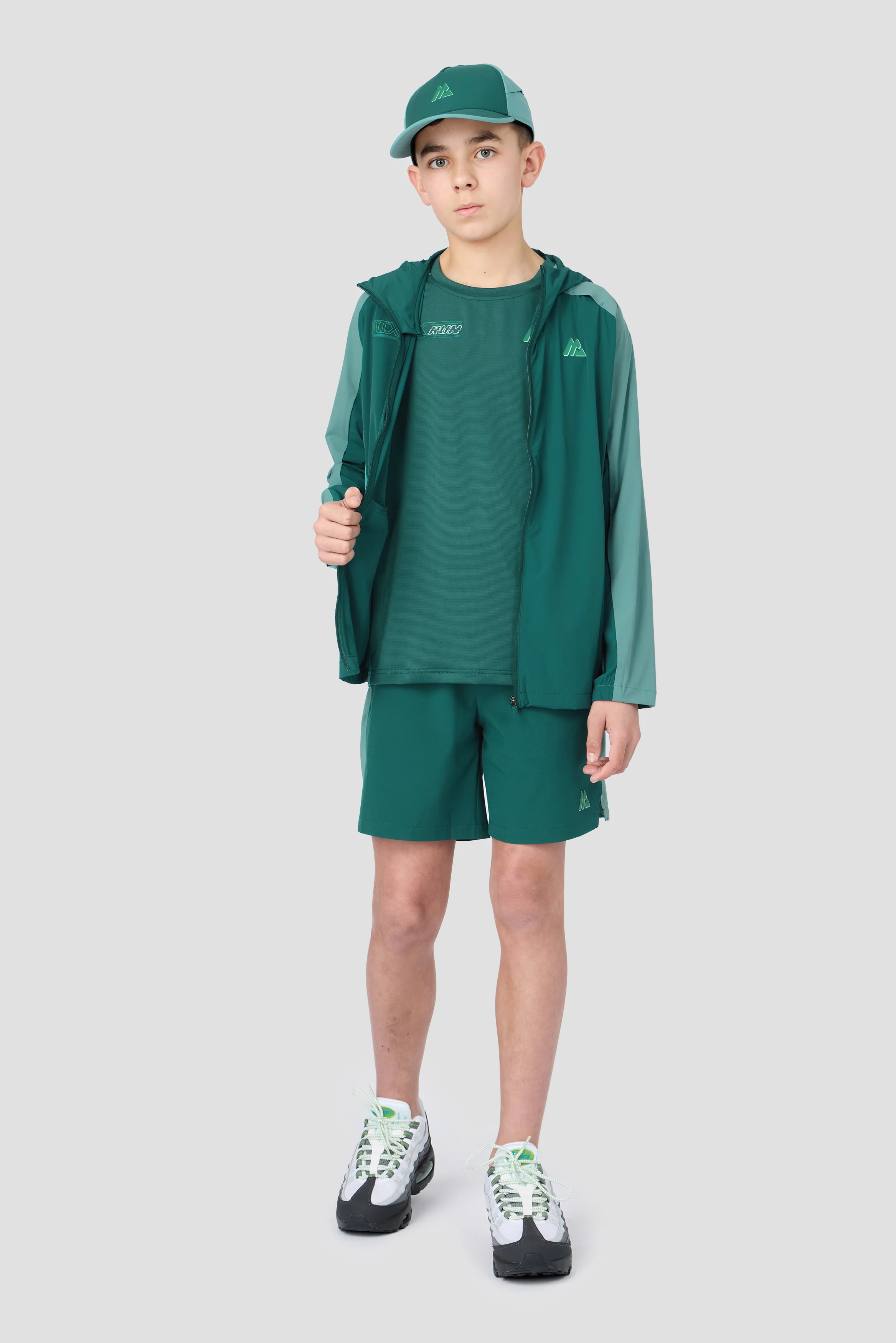 Boys MTX Run Turbo T-Shirt - Ocean Abyss/Steel Teal - Image 6