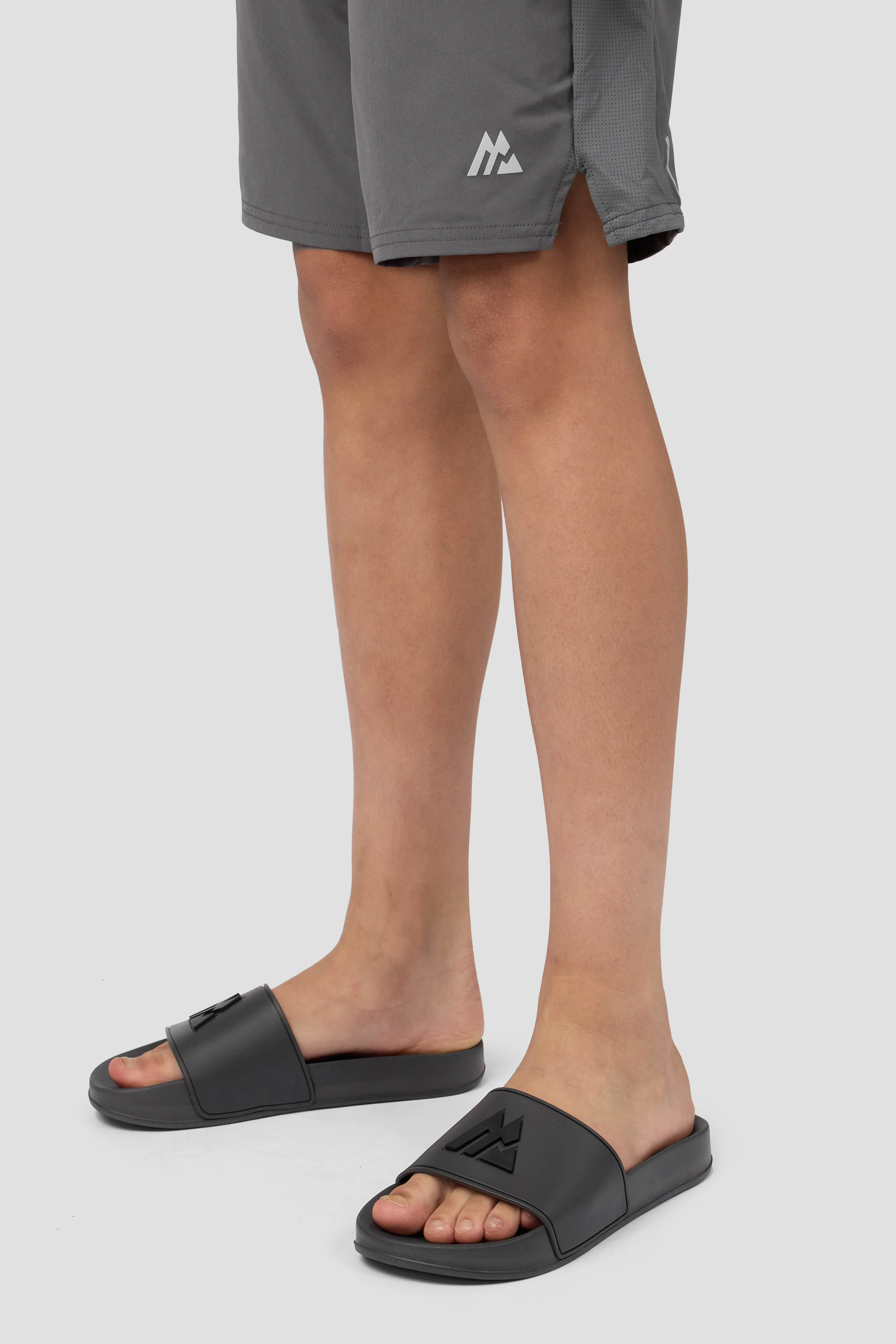 Junior MTX Slides  - Cement Grey/Asphalt - Image 3
