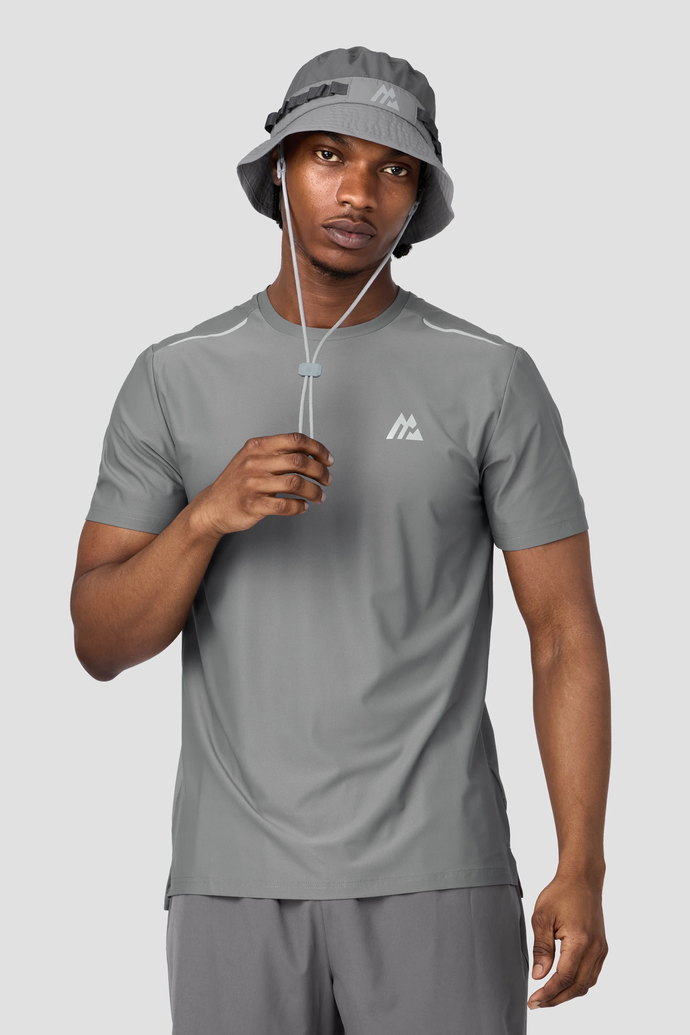 MTX Tech Bucket Hat - Cement Grey/Platinum Grey - Image 2