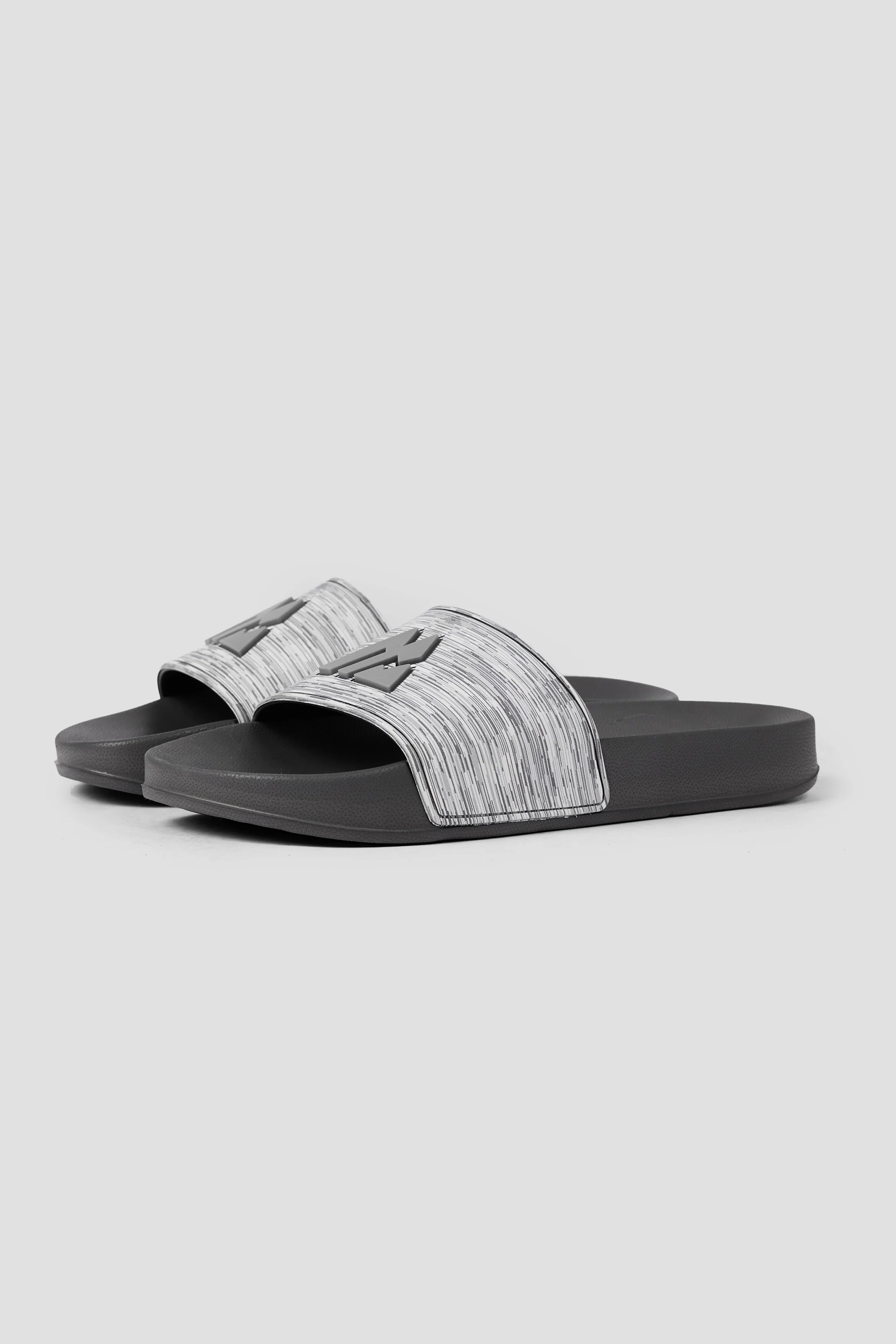 Junior MTX Trail Slides - Cement Grey/Platinum Grey/Asphalt