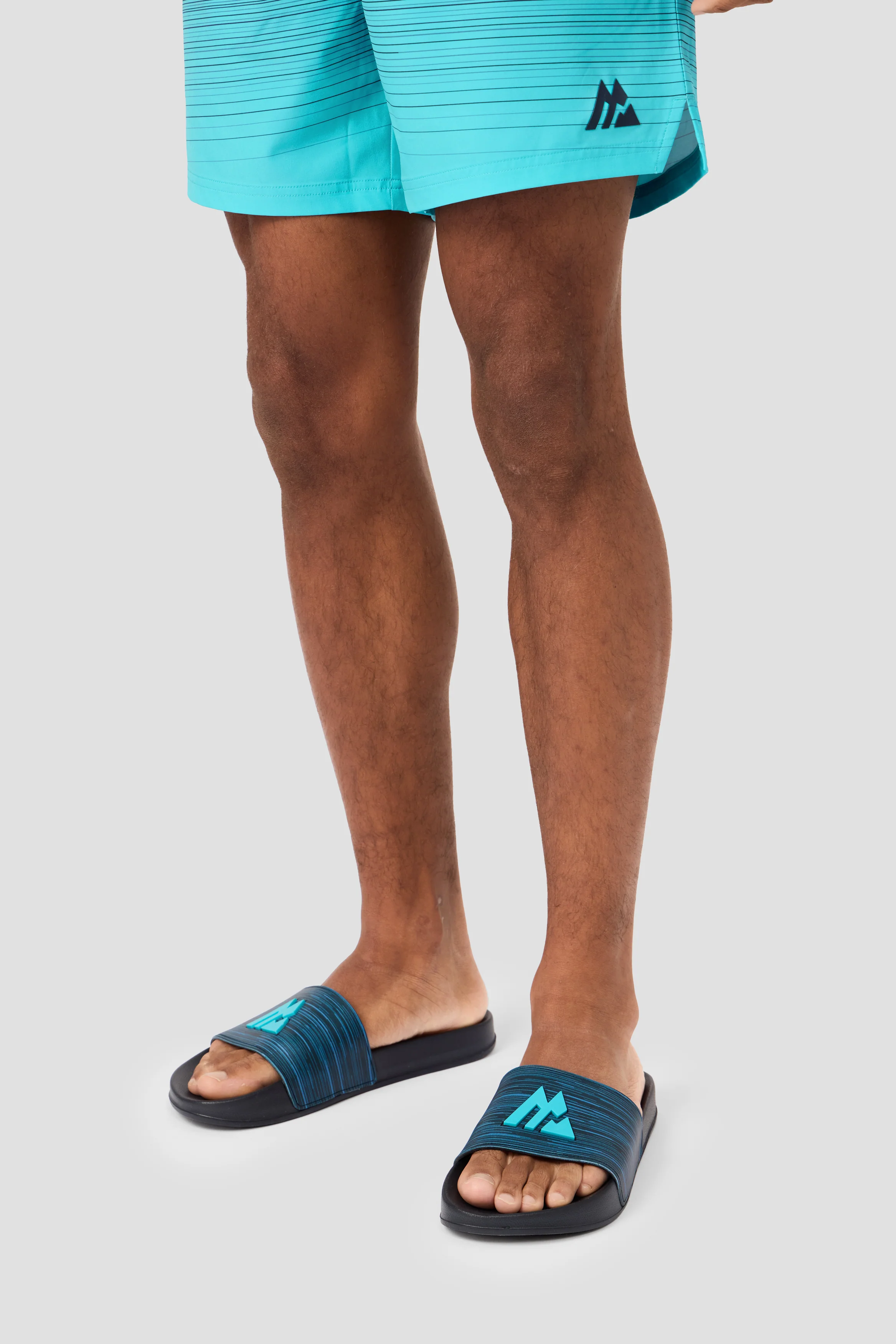 MTX Trail Slides - Midnight Blue/Vivid Aqua - Image 4