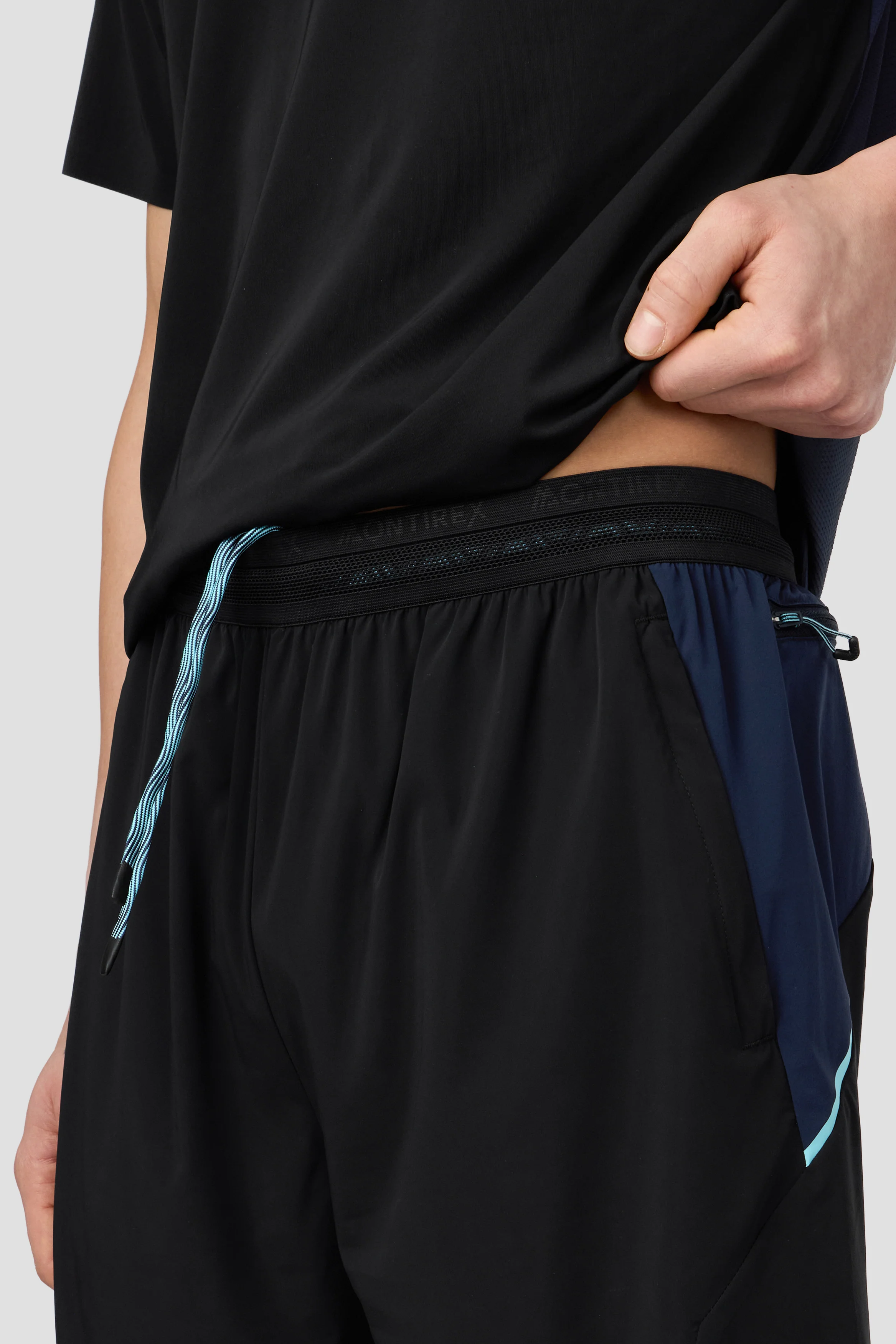 MTX Trail Traction Short - Black/Midnight Blue - Image 6