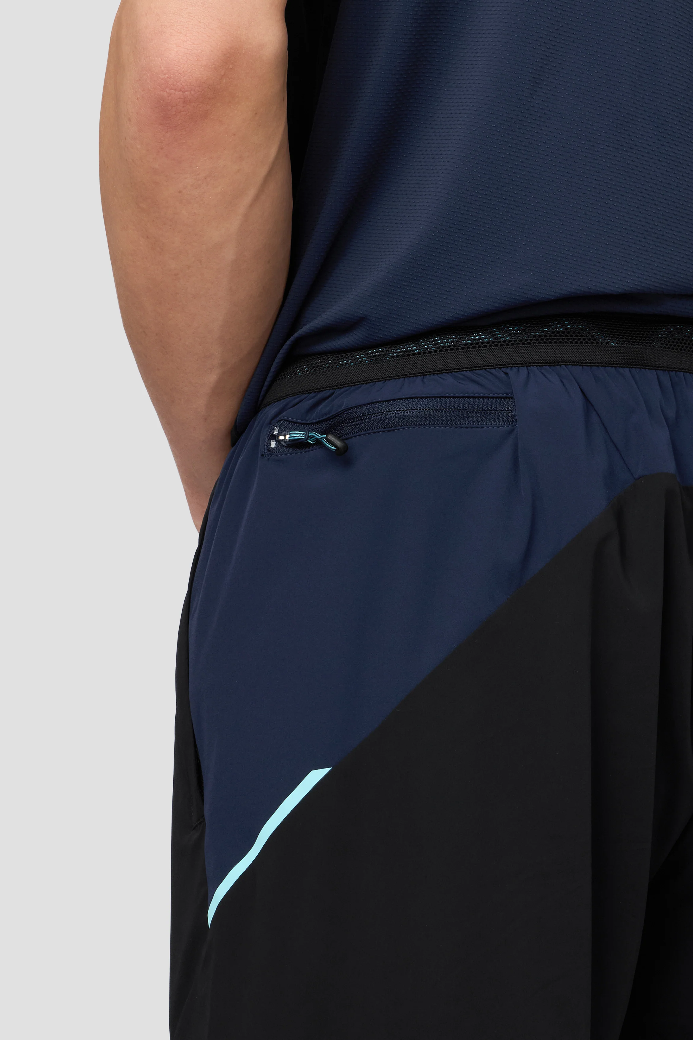 MTX Trail Traction Short - Black/Midnight Blue - Image 7