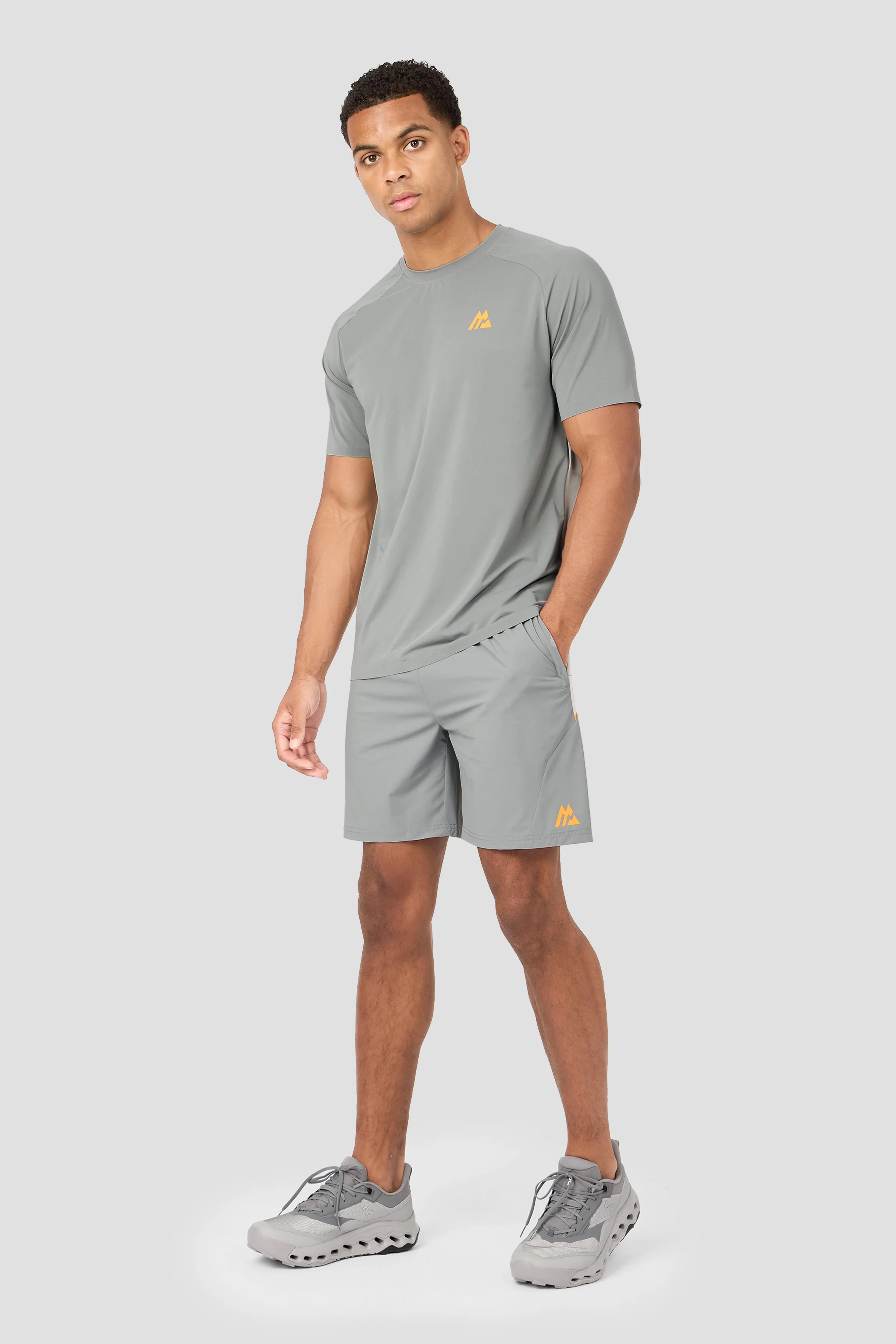 MTX Trail Traction Short - Platinum Grey/Light Smoke Grey - Image 3