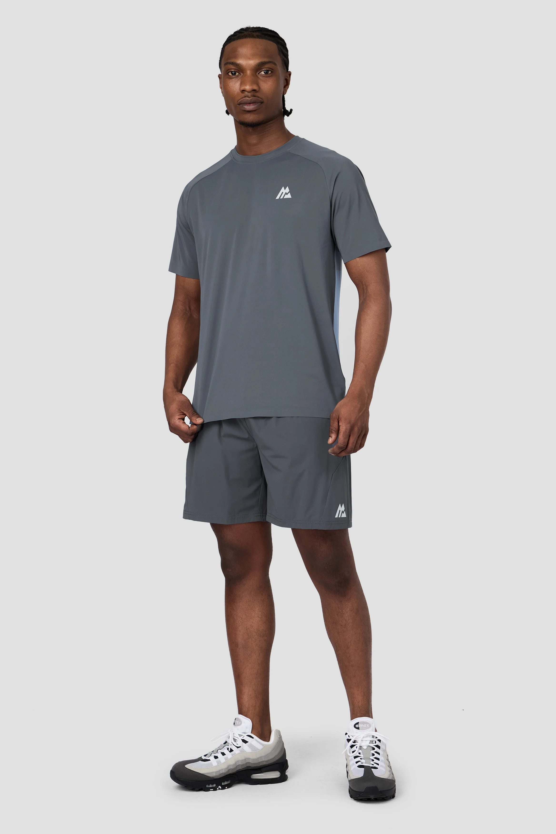 MTX Trail Traction Short - Slate Grey/Cloudy Blue - Image 3