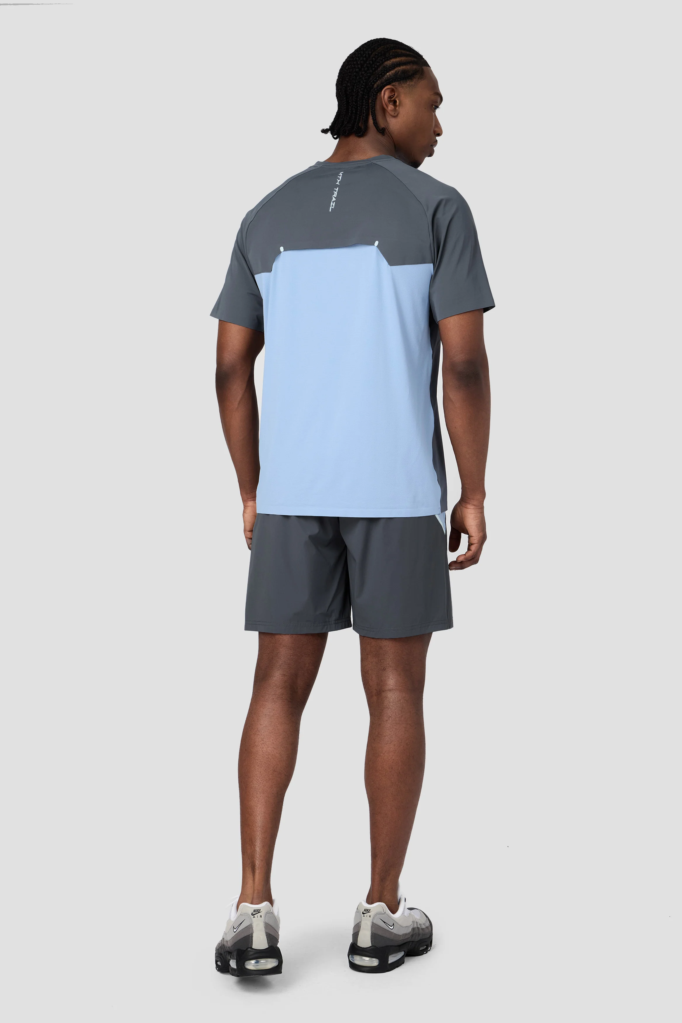 MTX Trail Traction Short - Slate Grey/Cloudy Blue - Image 4
