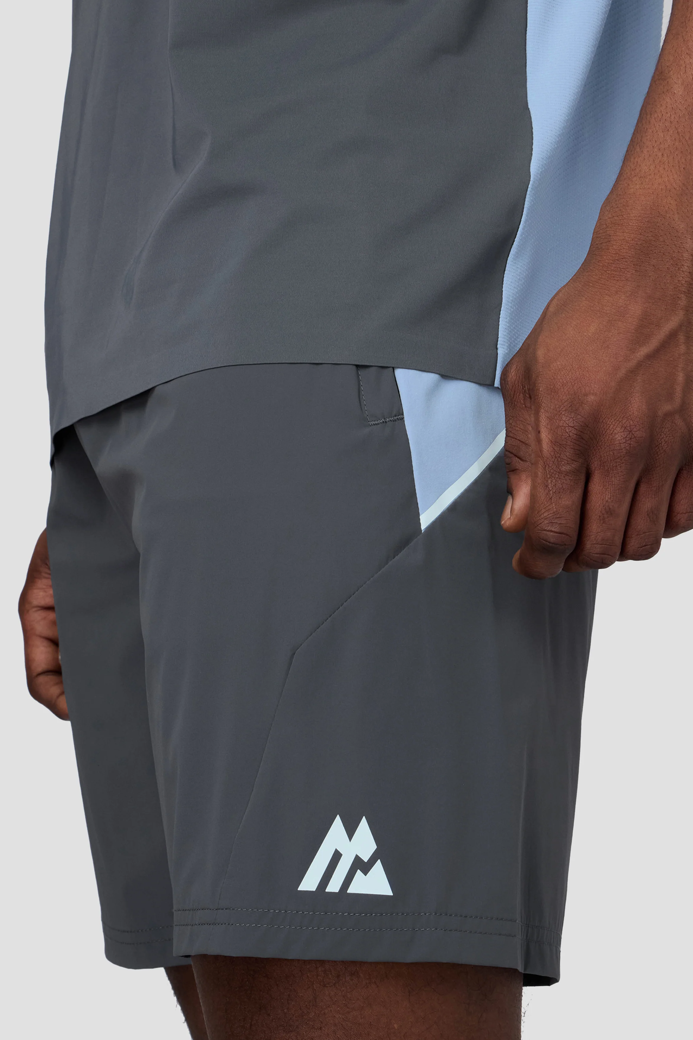 MTX Trail Traction Short - Slate Grey/Cloudy Blue - Image 5