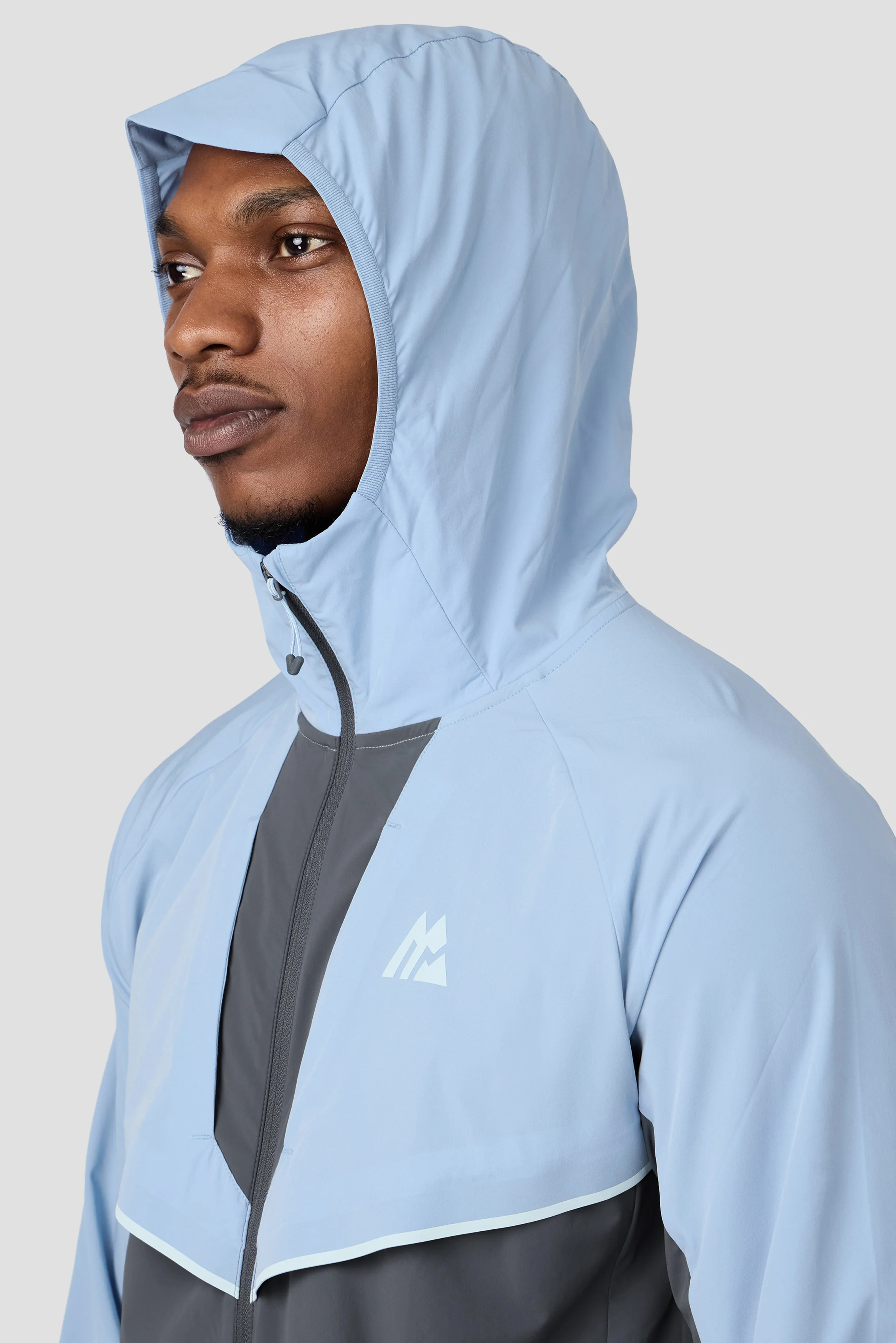 MTX Trail Traction Windbreaker - Cloudy Blue/Slate Grey - Image 7
