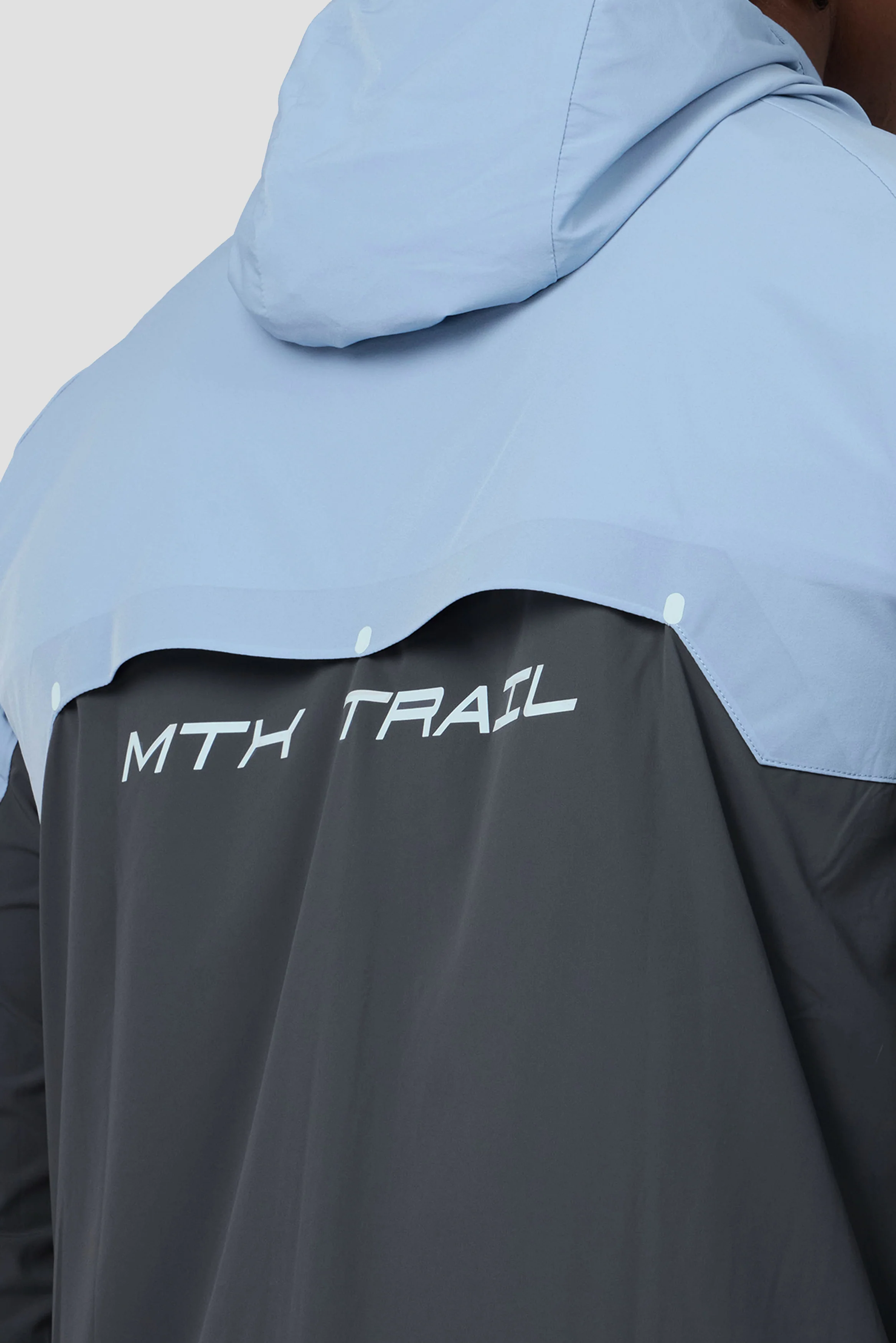 MTX Trail Traction Windbreaker - Cloudy Blue/Slate Grey - Image 8