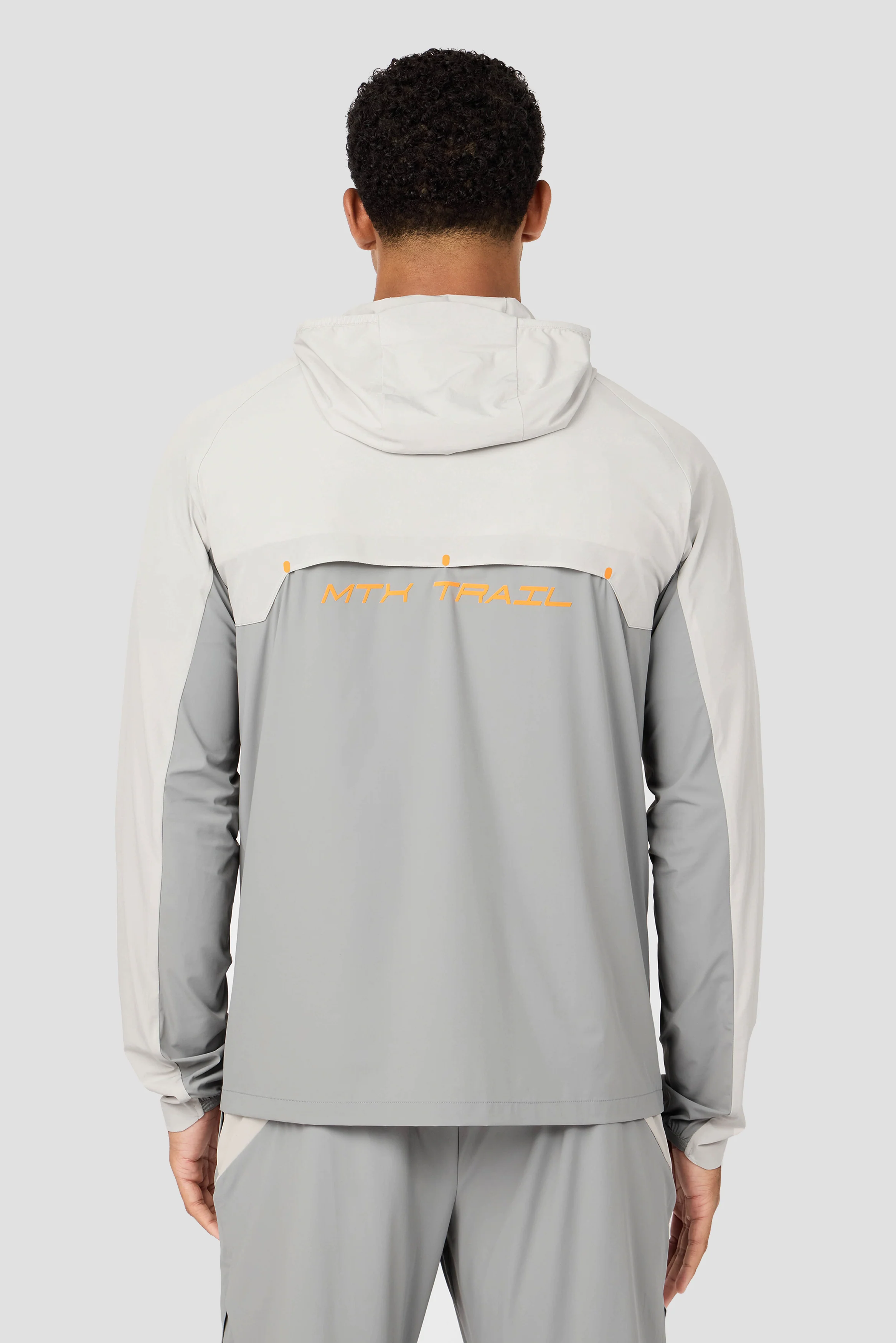 MTX Trail Traction Windbreaker - Light Smoke Grey/Platinum Grey - Image 2