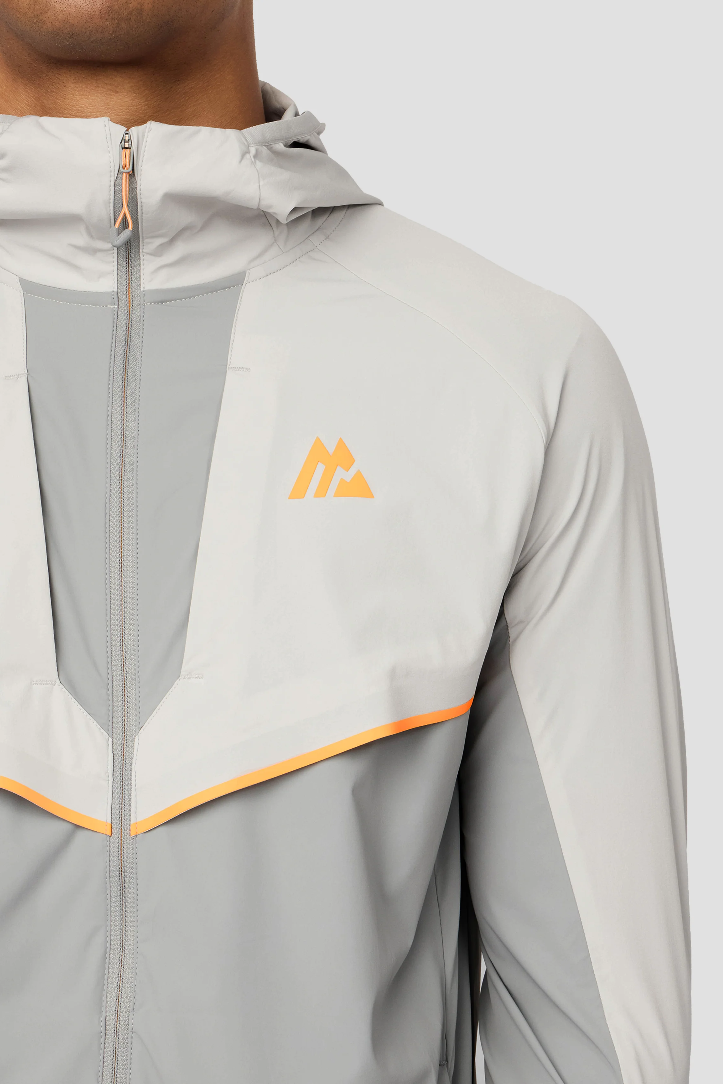 MTX Trail Traction Windbreaker - Light Smoke Grey/Platinum Grey - Image 3