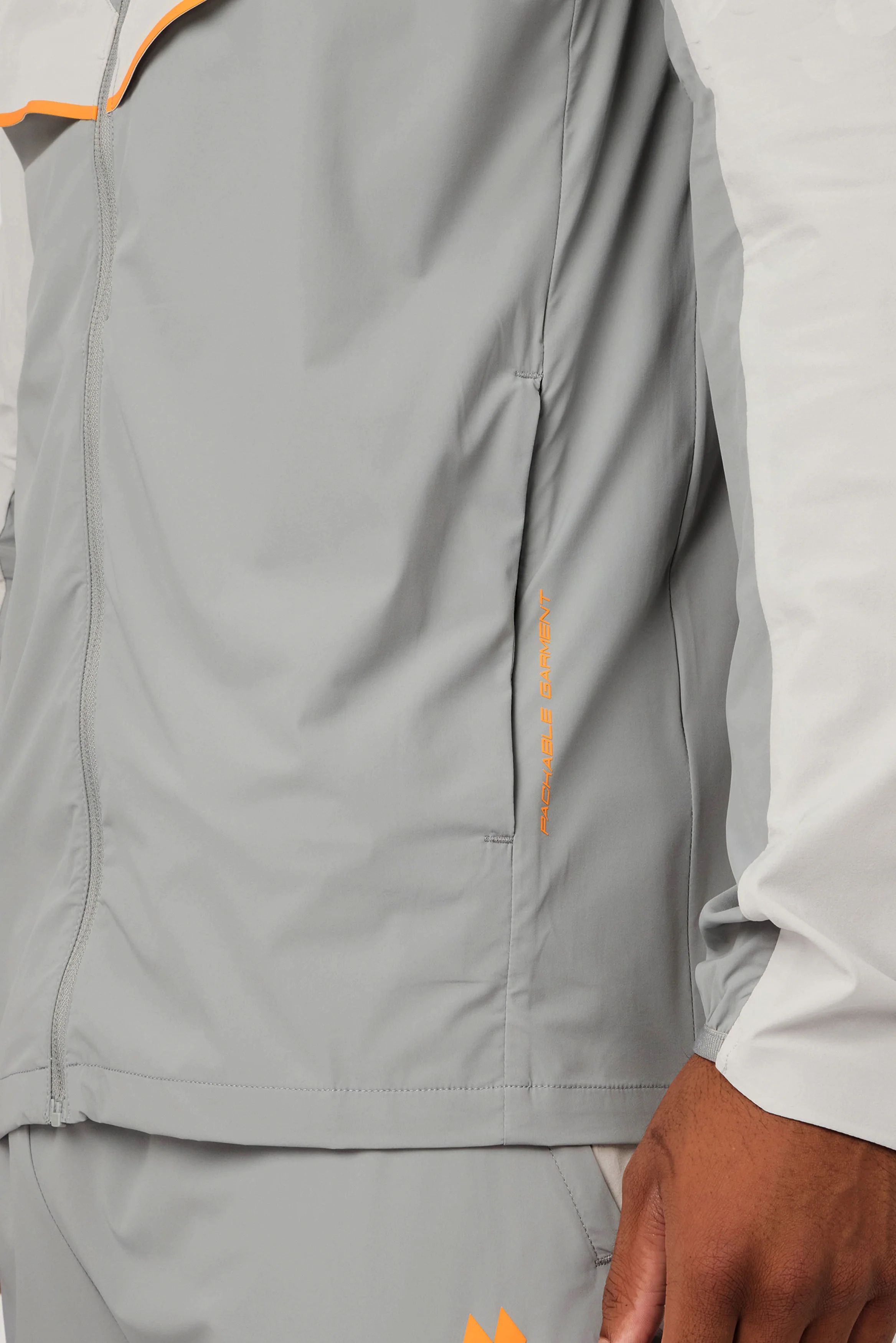 MTX Trail Traction Windbreaker - Light Smoke Grey/Platinum Grey - Image 4