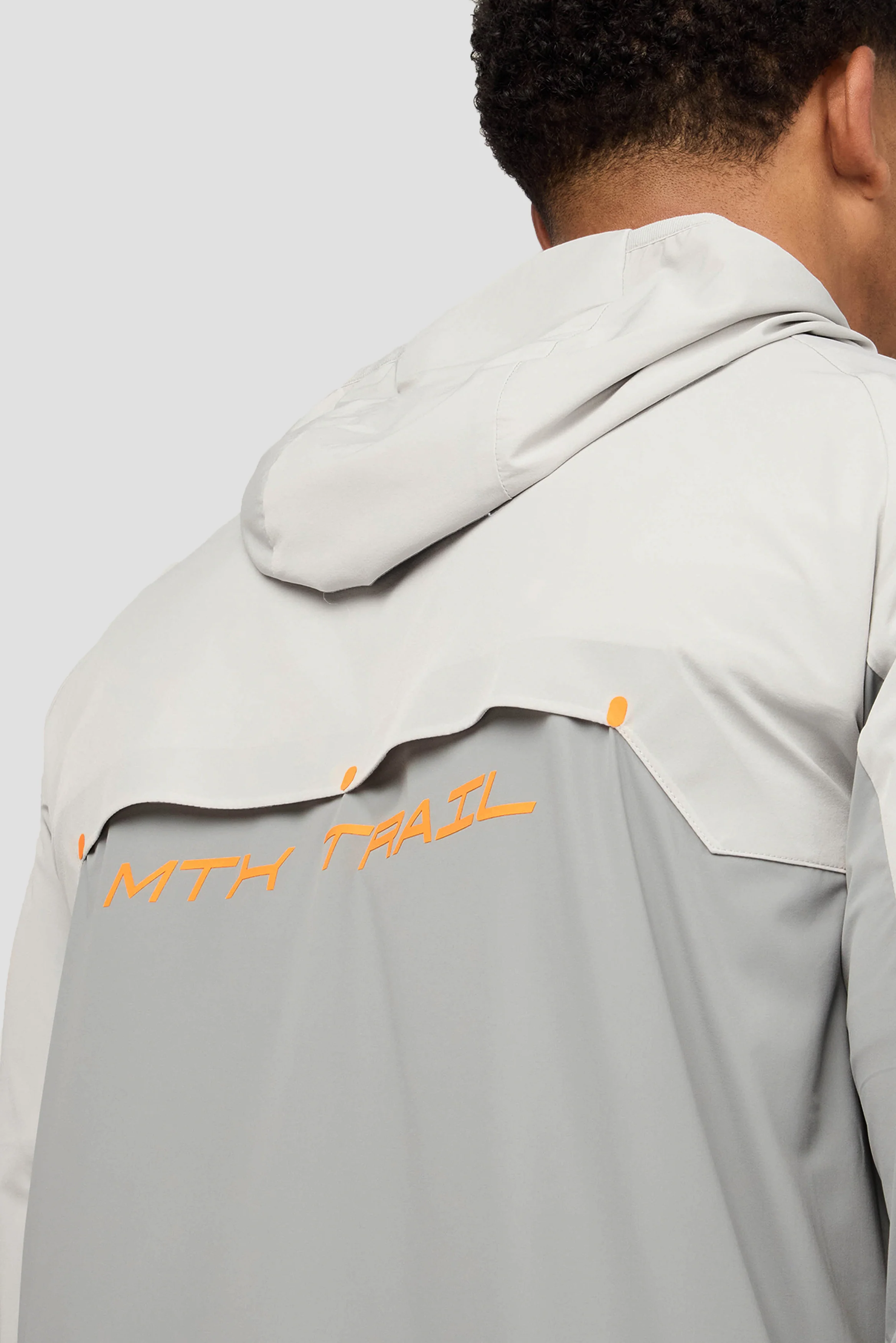 MTX Trail Traction Windbreaker - Light Smoke Grey/Platinum Grey - Image 8