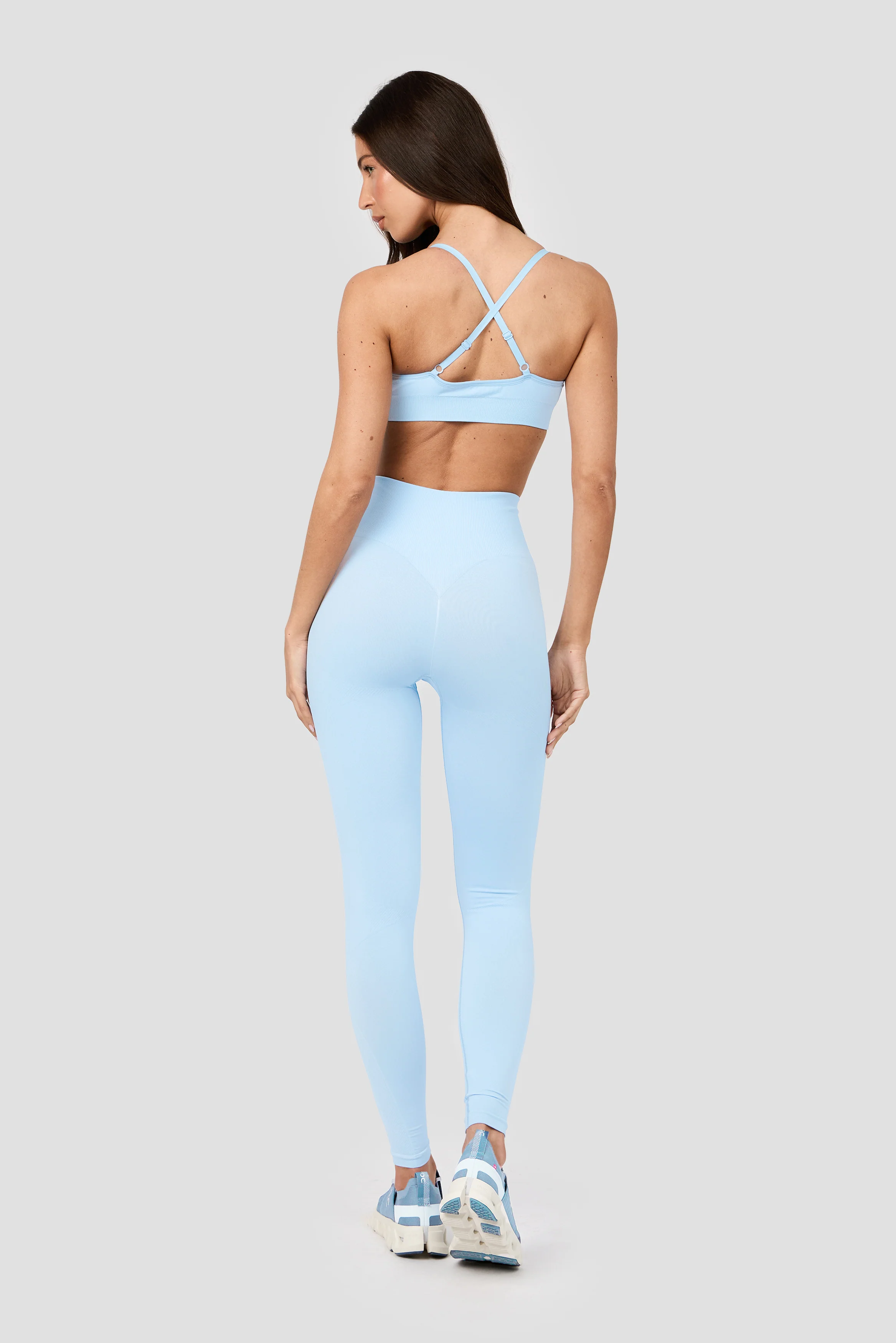 Muse Seamless Legging - Blissful Blue - Image 4