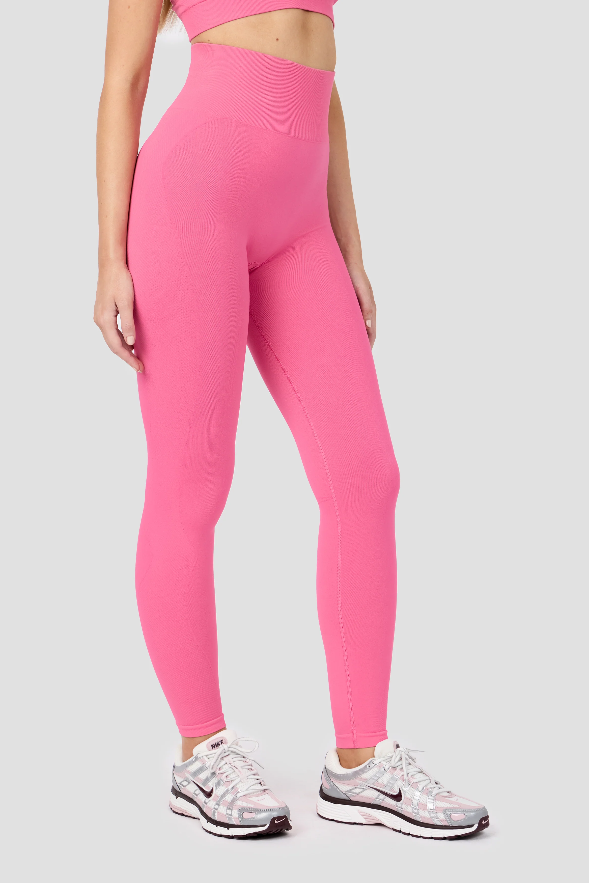 Muse Seamless Legging - Peony Pink - Image 2