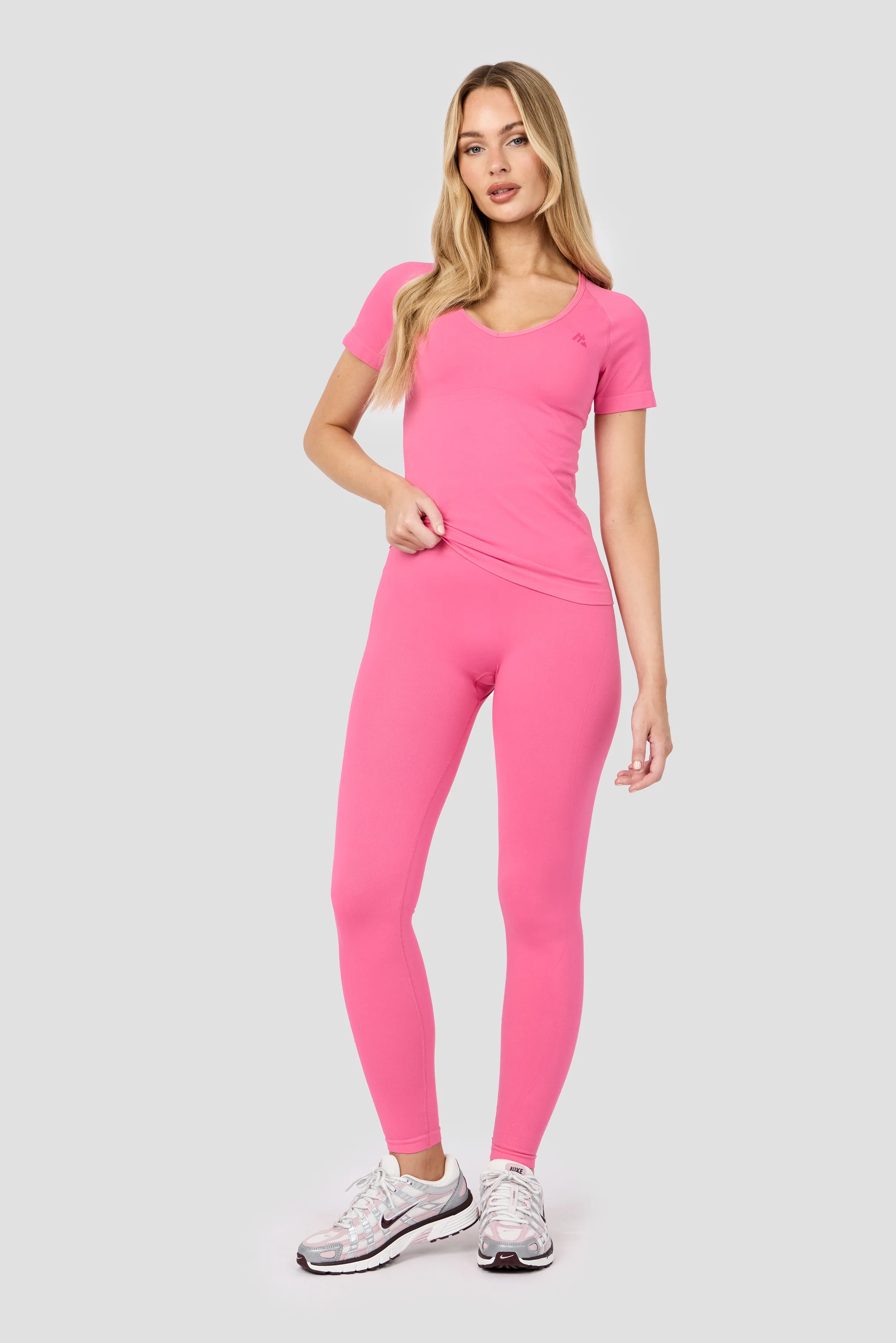 Muse Seamless T-Shirt - Peony Pink - Image 4