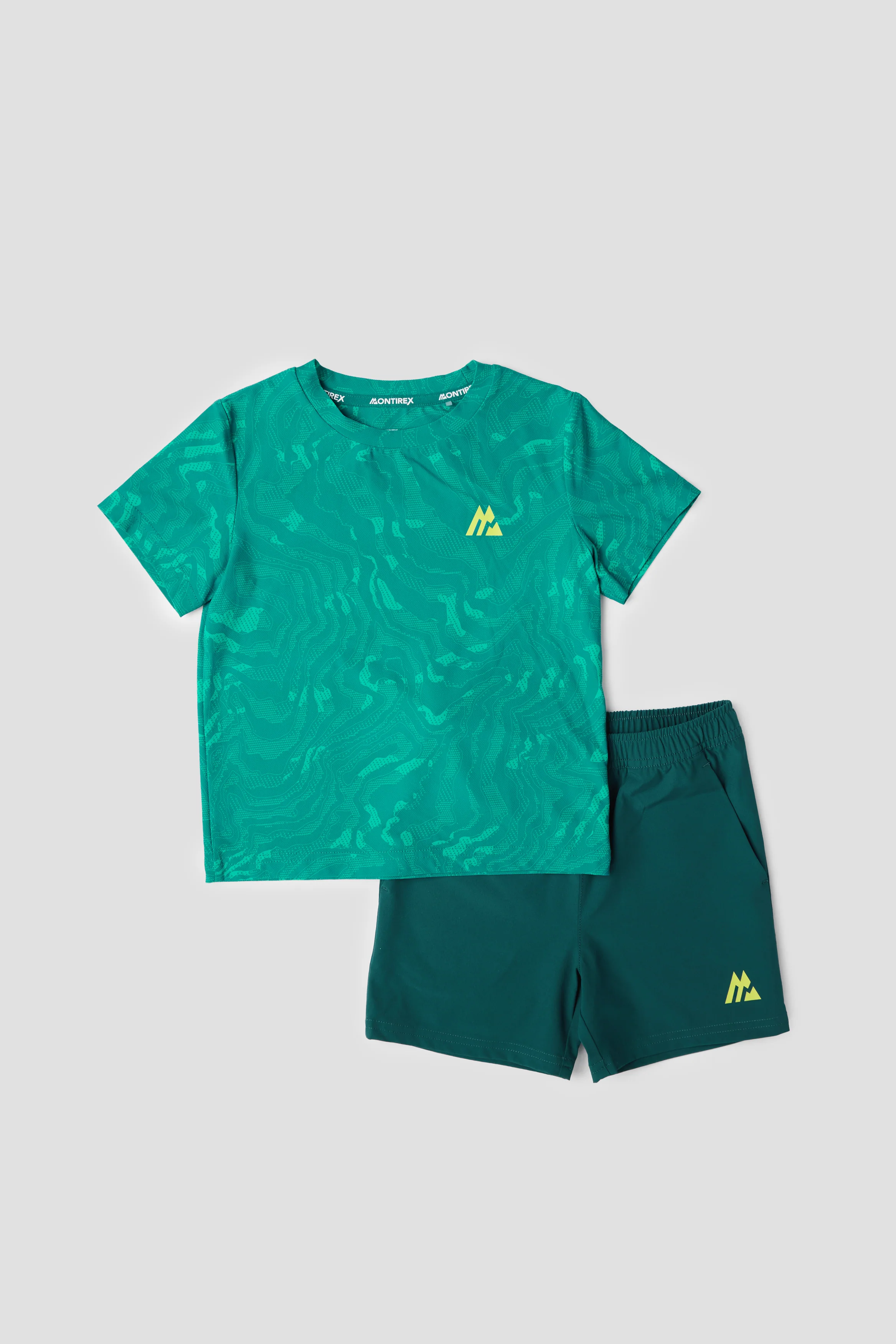 Infant Boys Navigate T-Shirt/Short - Lagoon Green/Cyber Jade/Ocean Abyss - Image 4