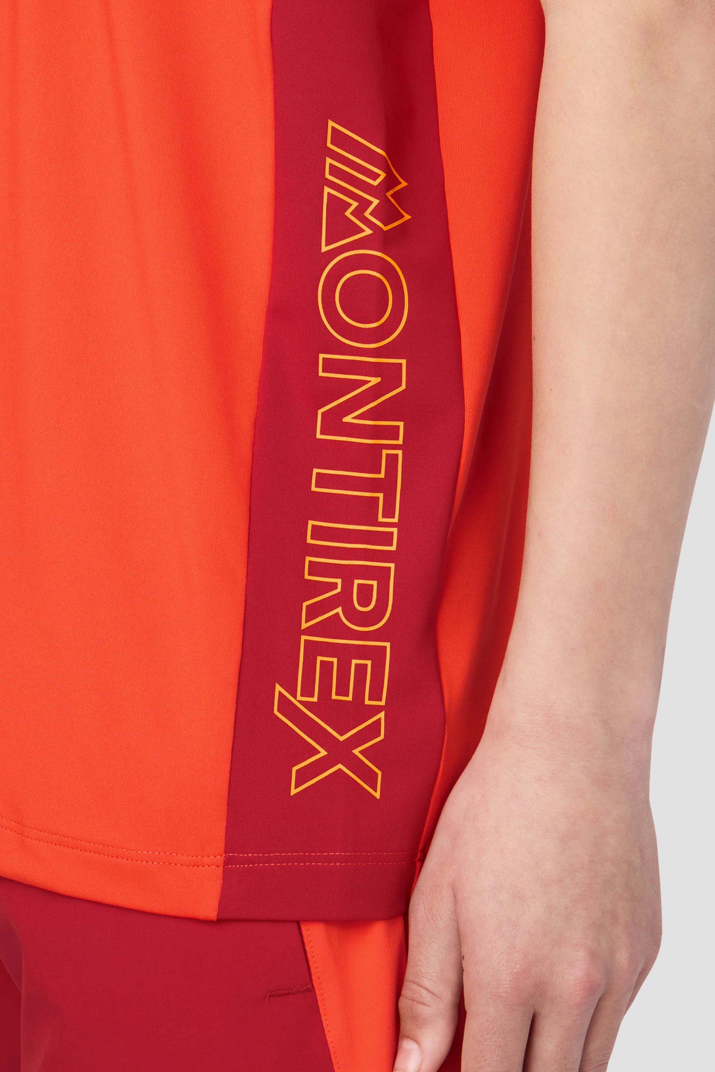Boys Optic T-Shirt - Blazing Orange/Cranberry/Tangerine Glow - Image 4