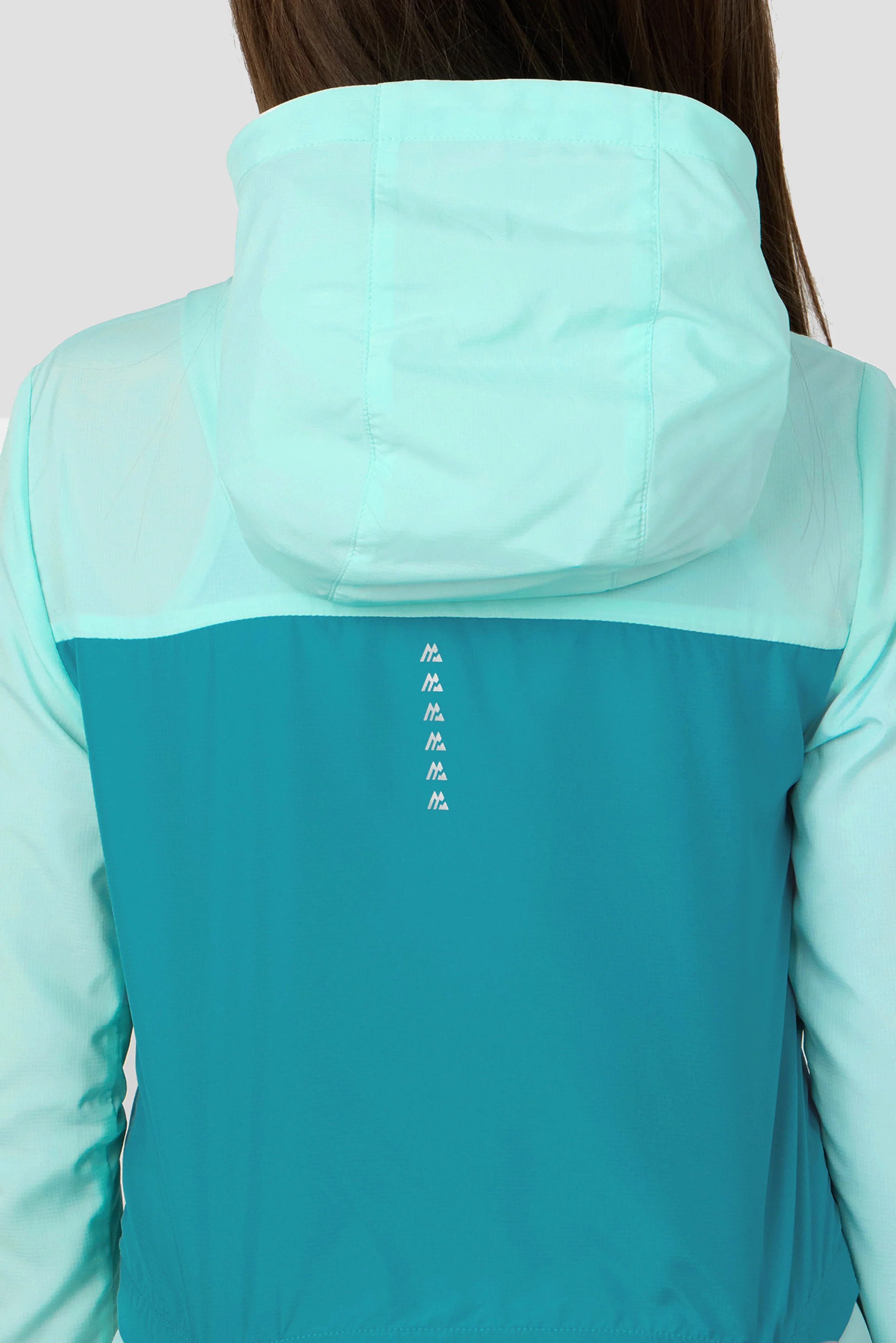 Girls Pace 2.0 Windbreaker - Arctic Blue/Pacific - Image 6