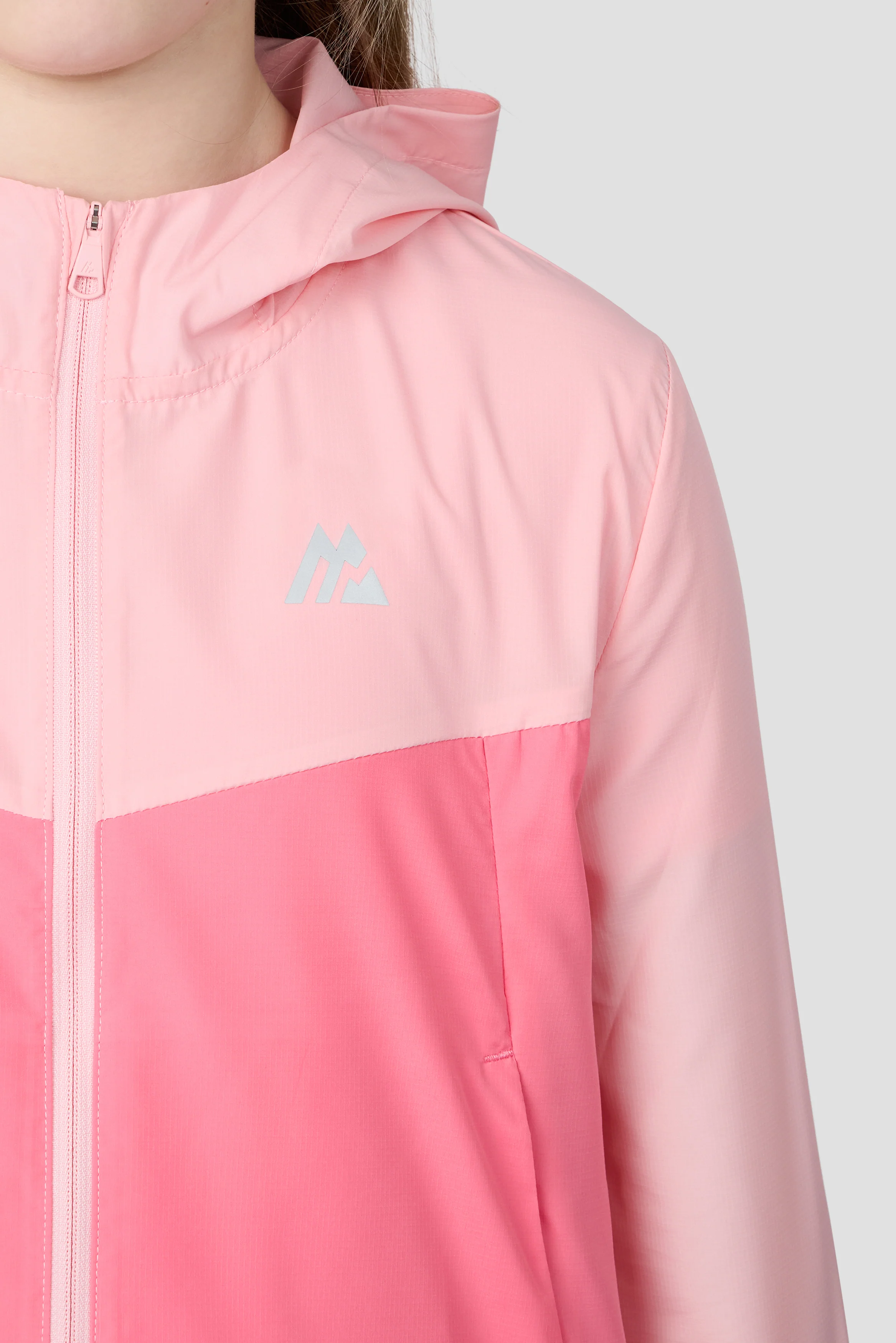 Girls Pace 2.0 Windbreaker - Ballet/Pink Blossom - Image 3