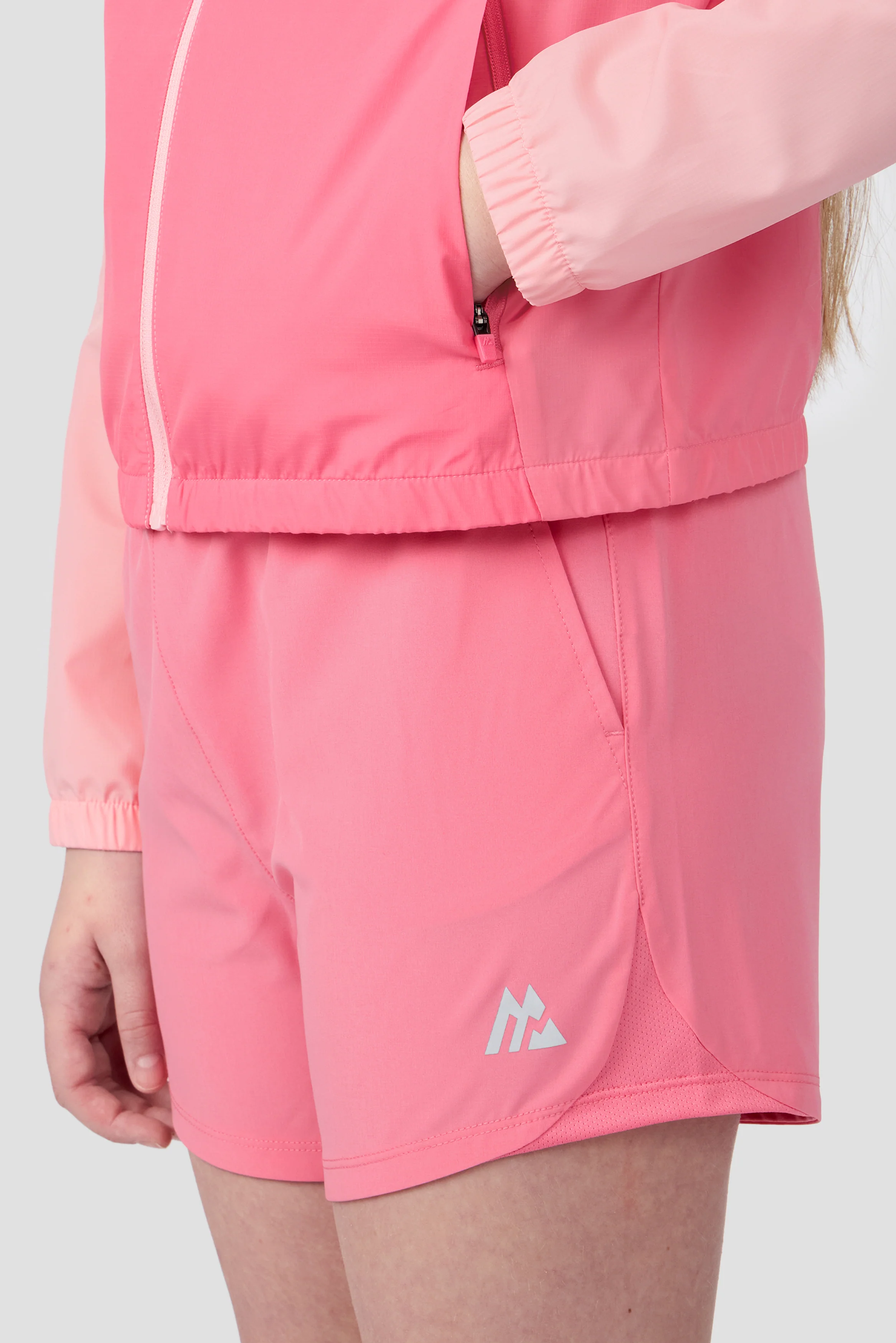 Girls Pace 2.0 Windbreaker - Ballet/Pink Blossom - Image 4