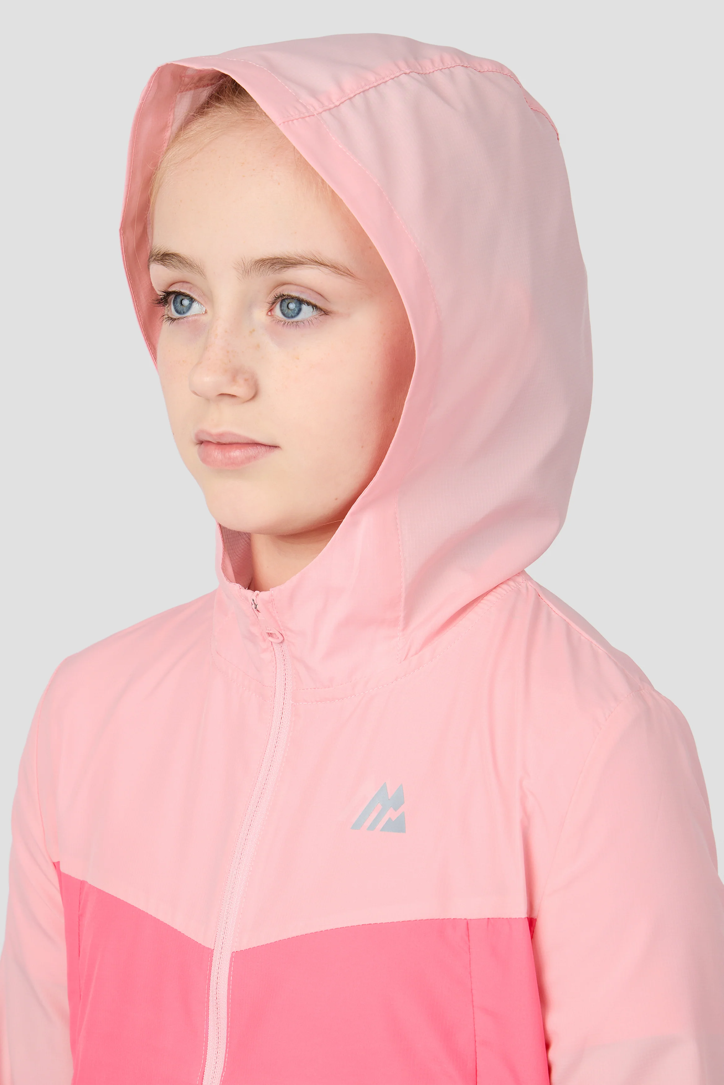 Girls Pace 2.0 Windbreaker - Ballet/Pink Blossom - Image 5