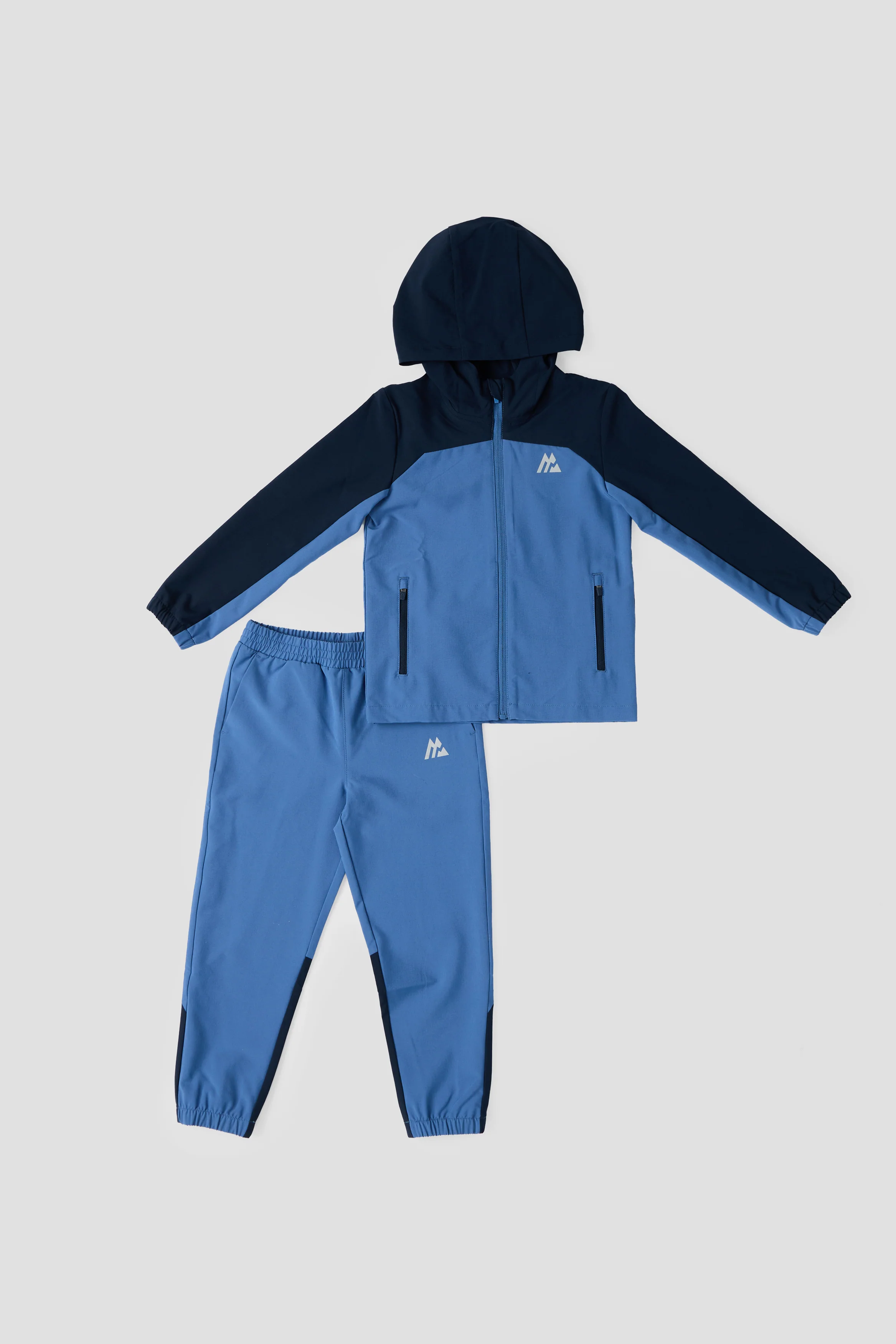 Infant Boys Pacer Jacket/Pant Set - Charcoal Blue/Midnight Blue - Image 4