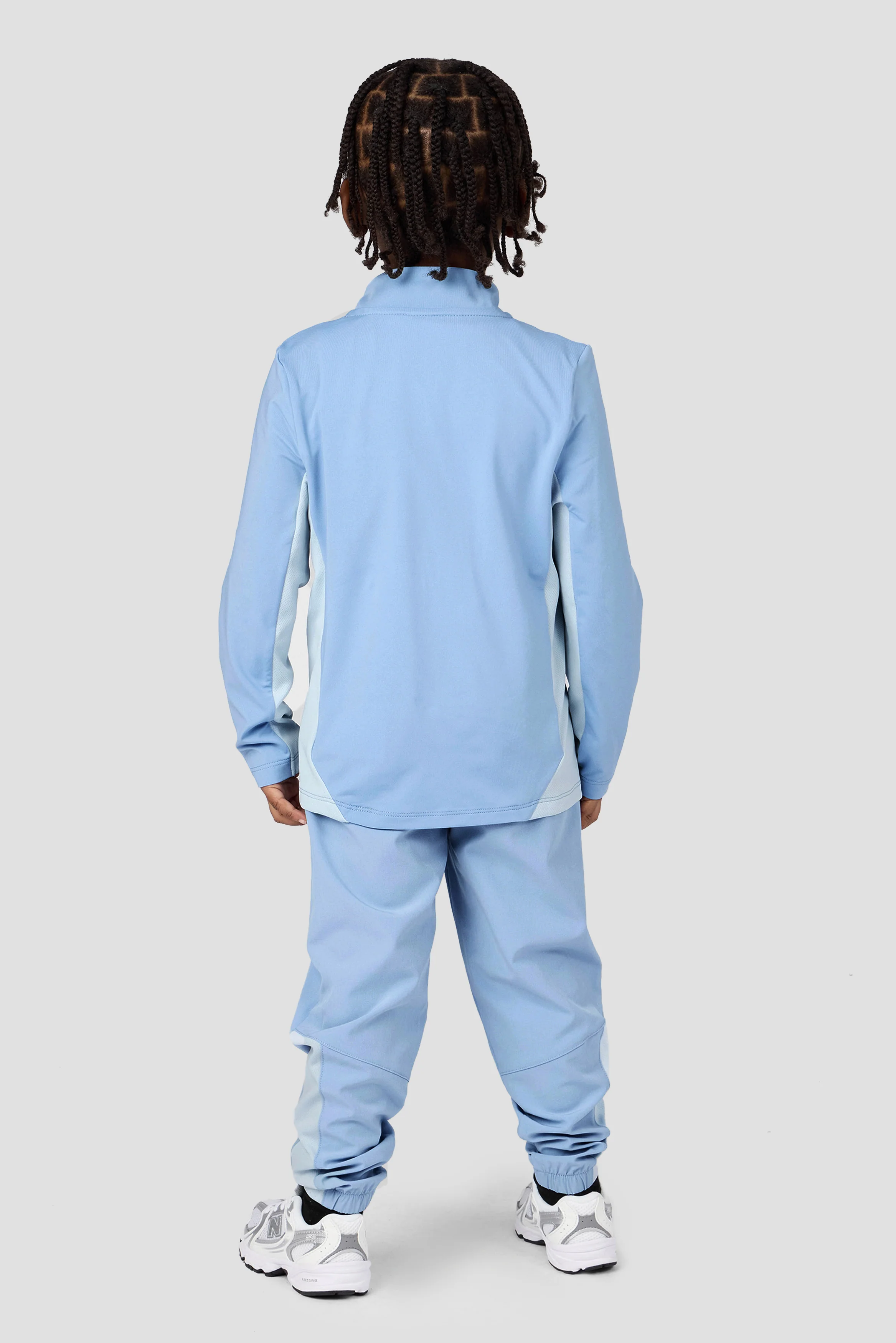 Infant Boys Peak 2.0 1/4 Zip/Pant Set - Cloudy Blue/Summer Mist - Image 2